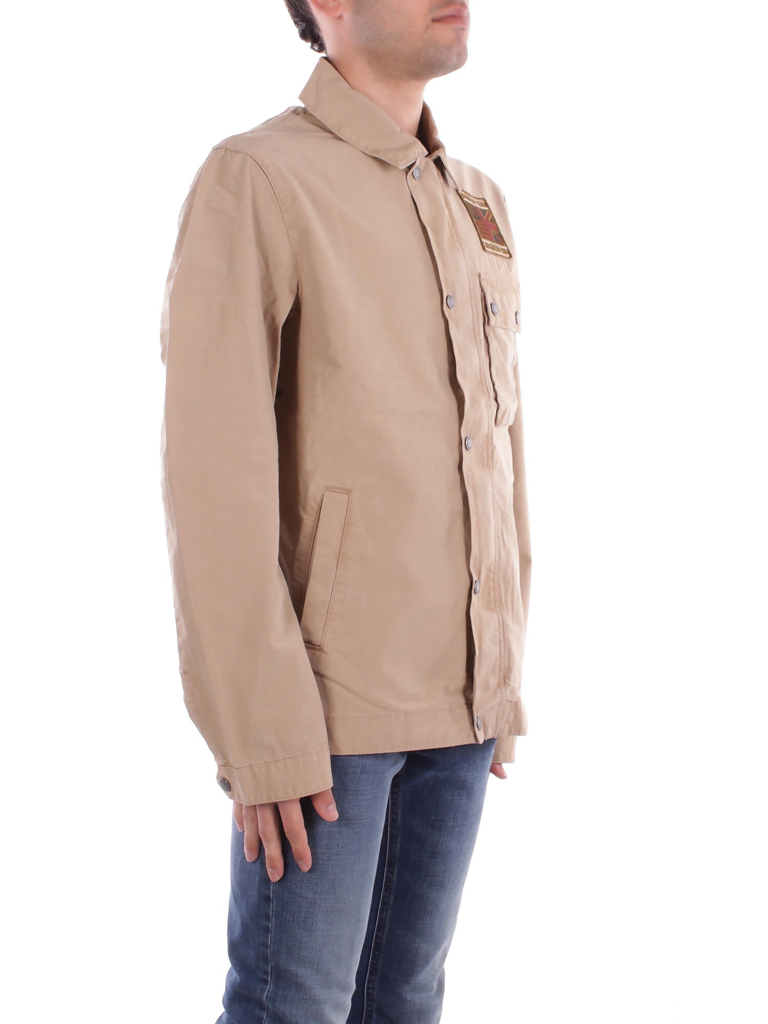 BARBOUR Uomo Giubbotto MCA0976 BE51 Workers casual outerwear Beige