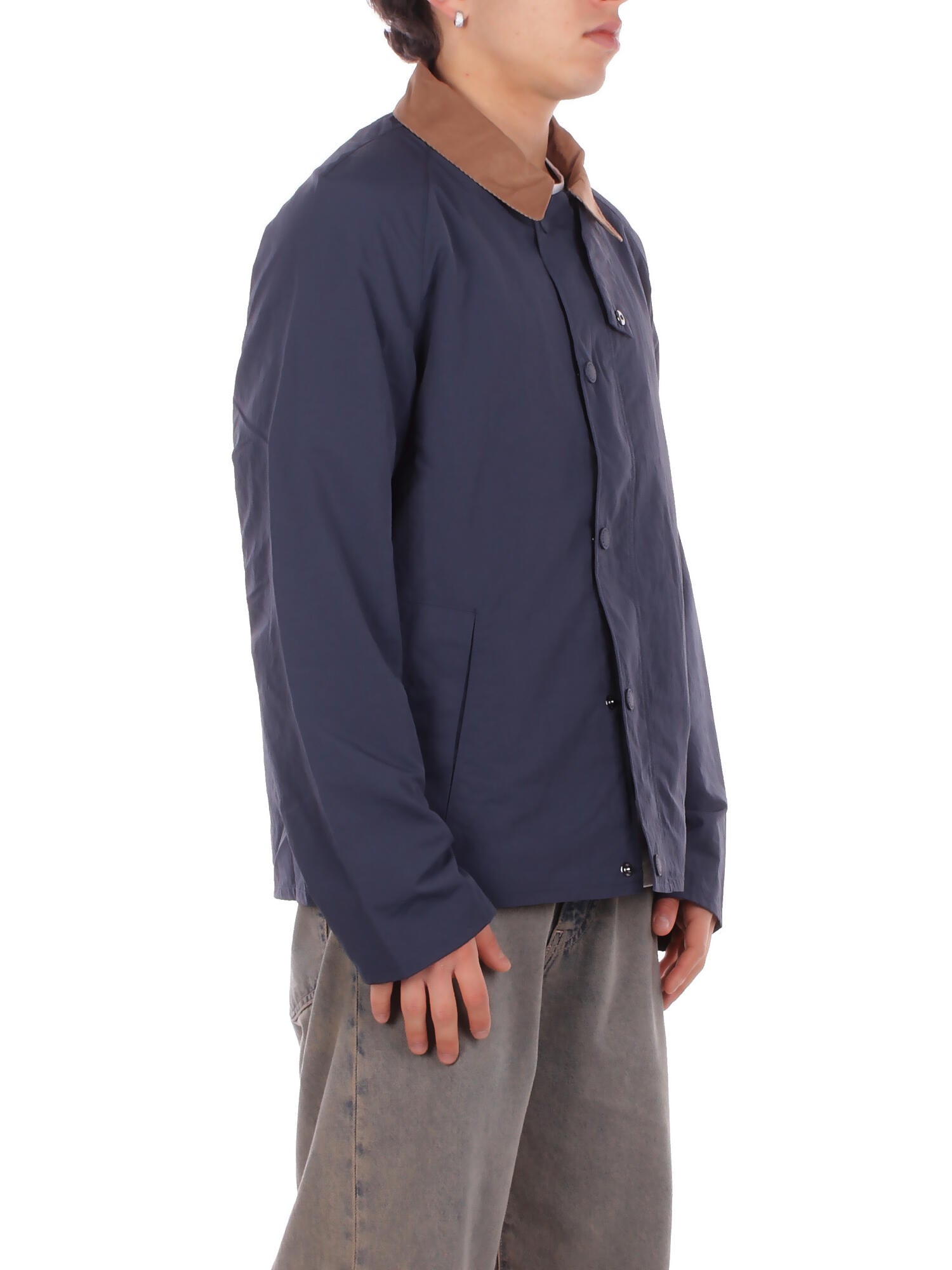 BARBOUR Uomo Giubbotto MSP0172 NY71 Tracker showerproof Navy