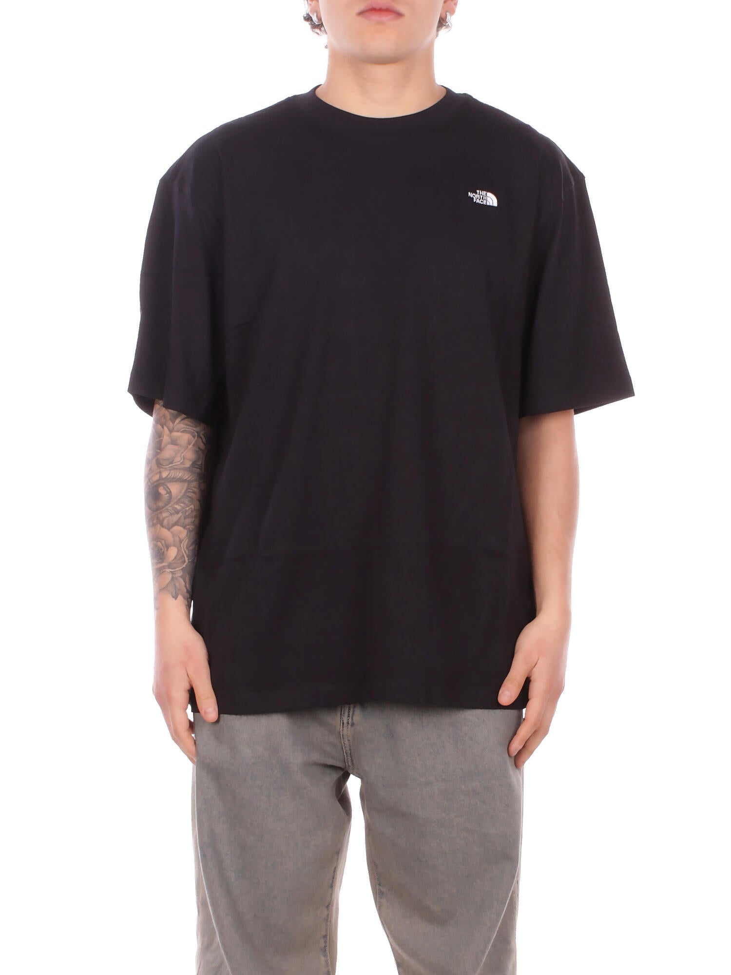 THE NORTH FACE Uomo T-shirt NF0A8EVW JK31 M tnf essential simple dome os Black
