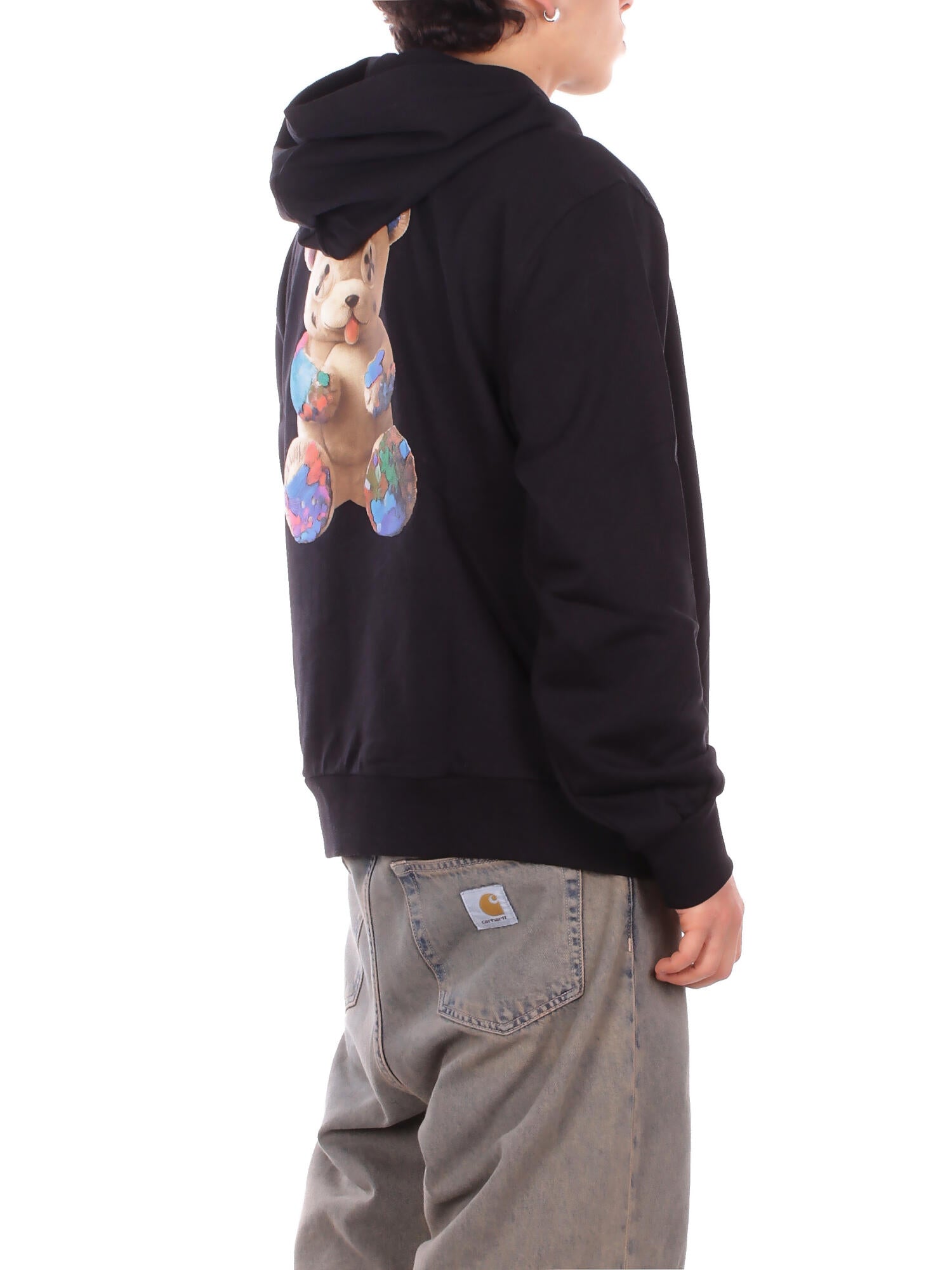 BARROW Unisex Felpa S6BWUAHS075 110 Hoodie Nero