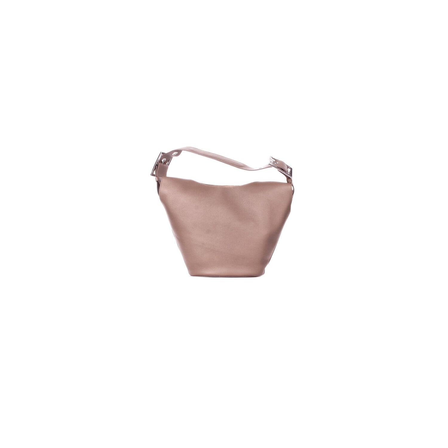 DONDUP Donna Borsa WB305PL0658D 714 Small hobo in pelle Fango