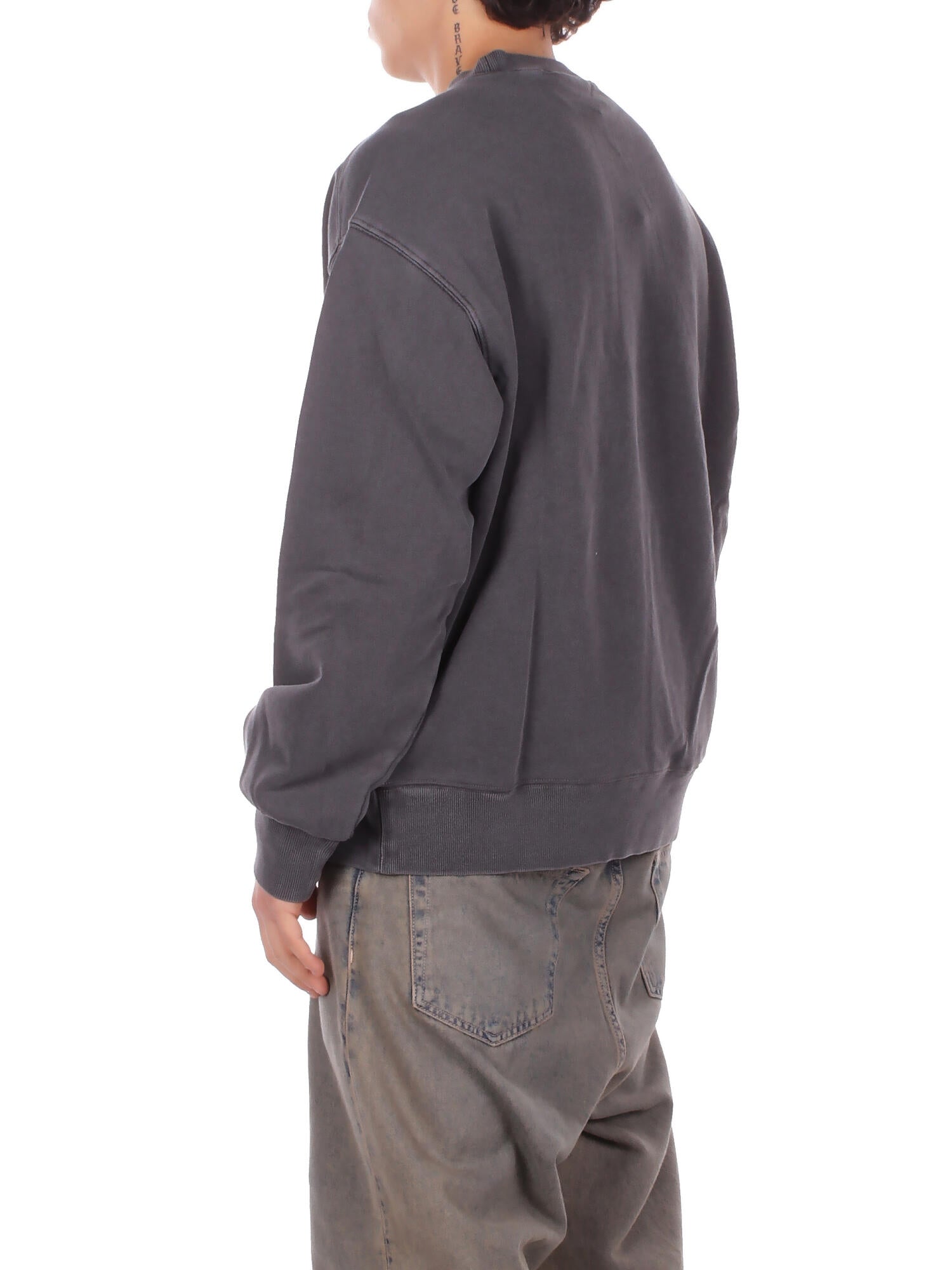 CARHARTT WIP Uomo Felpa I029957 89GD Nelson sweatshirt Black