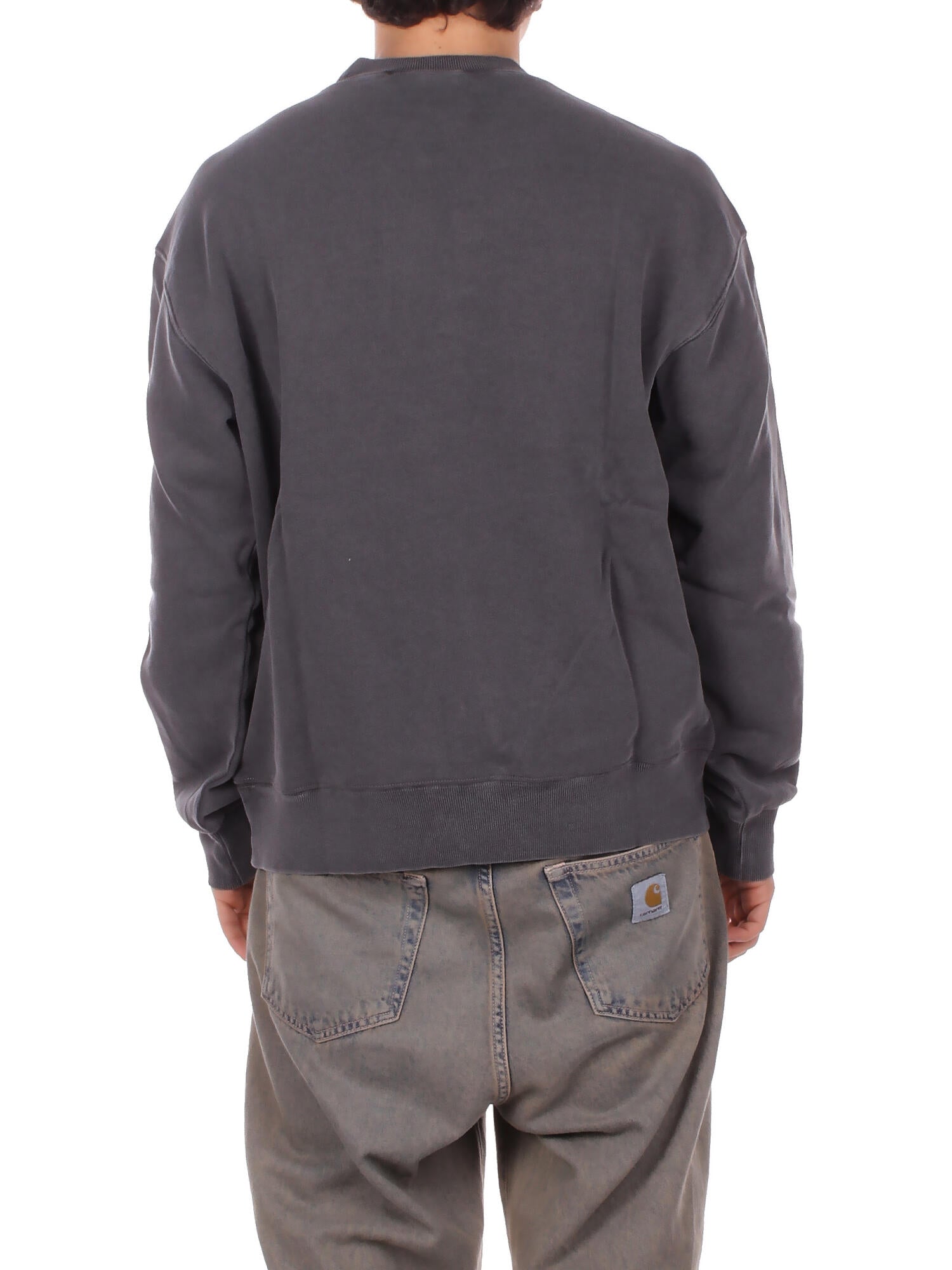 CARHARTT WIP Uomo Felpa I029957 89GD Nelson sweatshirt Black