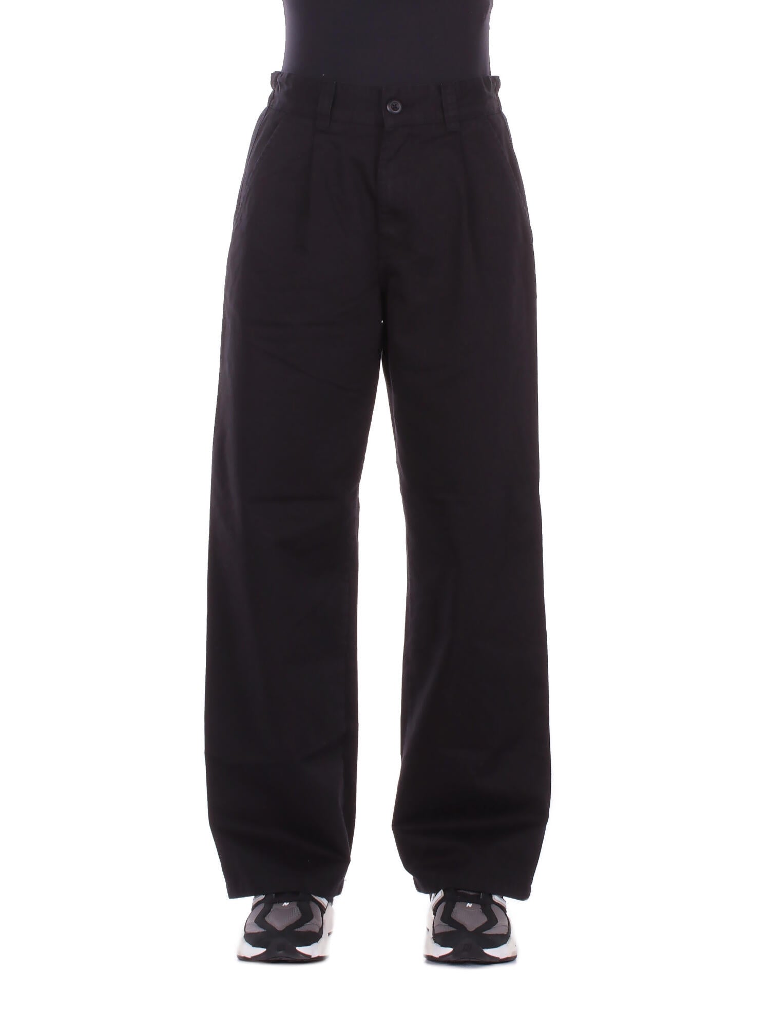 CARHARTT WIP Donna Pantalone I036523 8906 W' marv pant lenexa twill Black stone