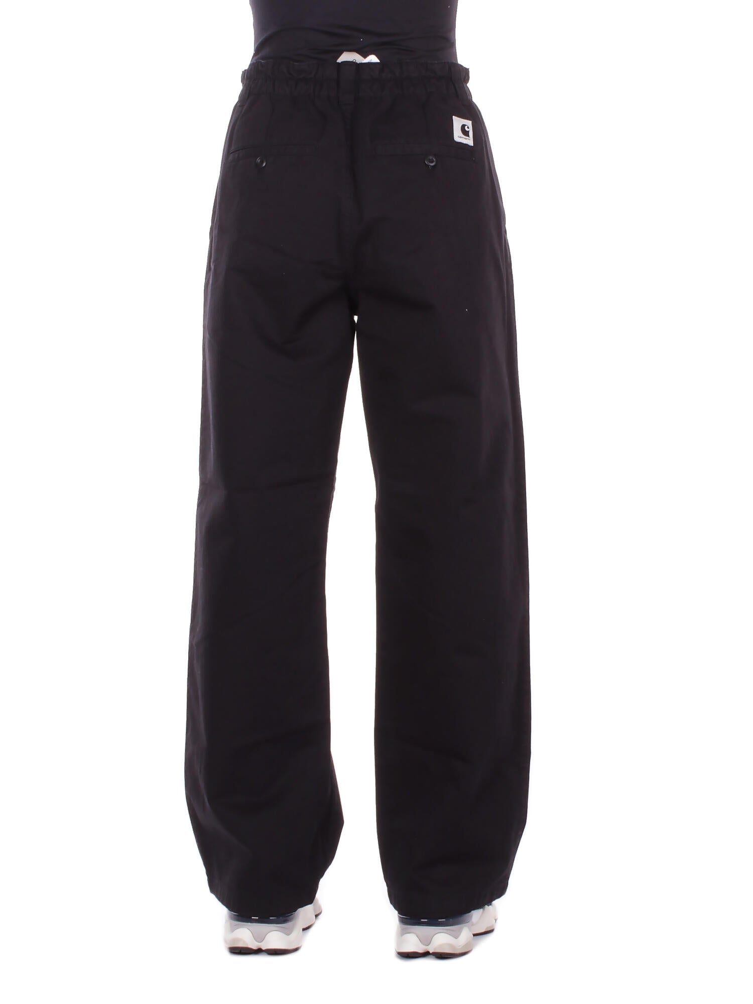 CARHARTT WIP Donna Pantalone I036523 8906 W' marv pant lenexa twill Black stone