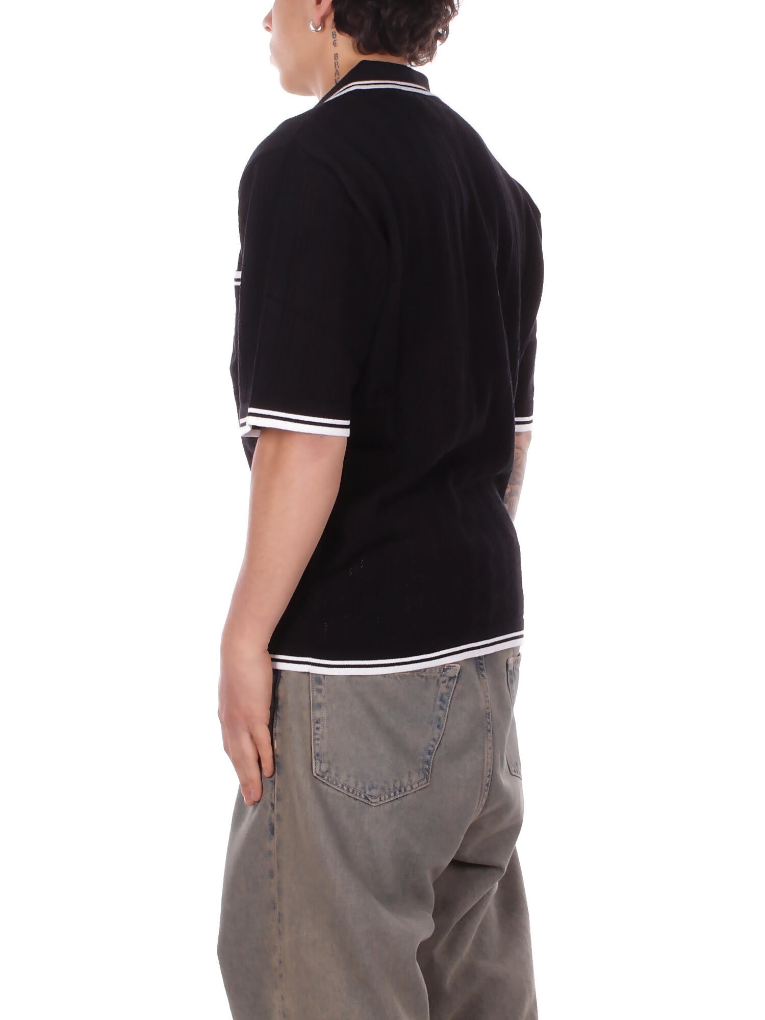 CARHARTT WIP Uomo Polo I036168 K02XX S\s ramsey polo Black