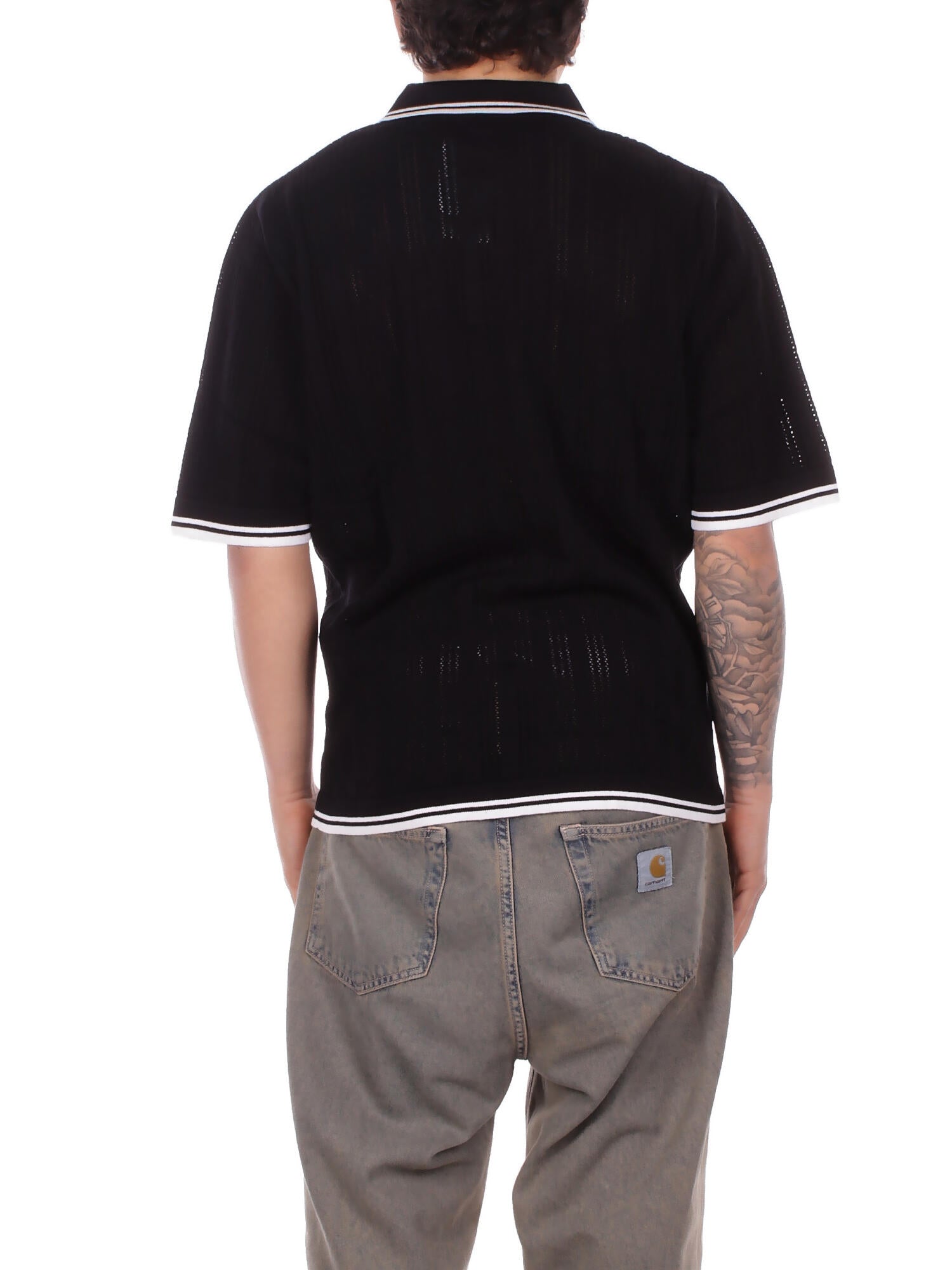 CARHARTT WIP Uomo Polo I036168 K02XX S\s ramsey polo Black