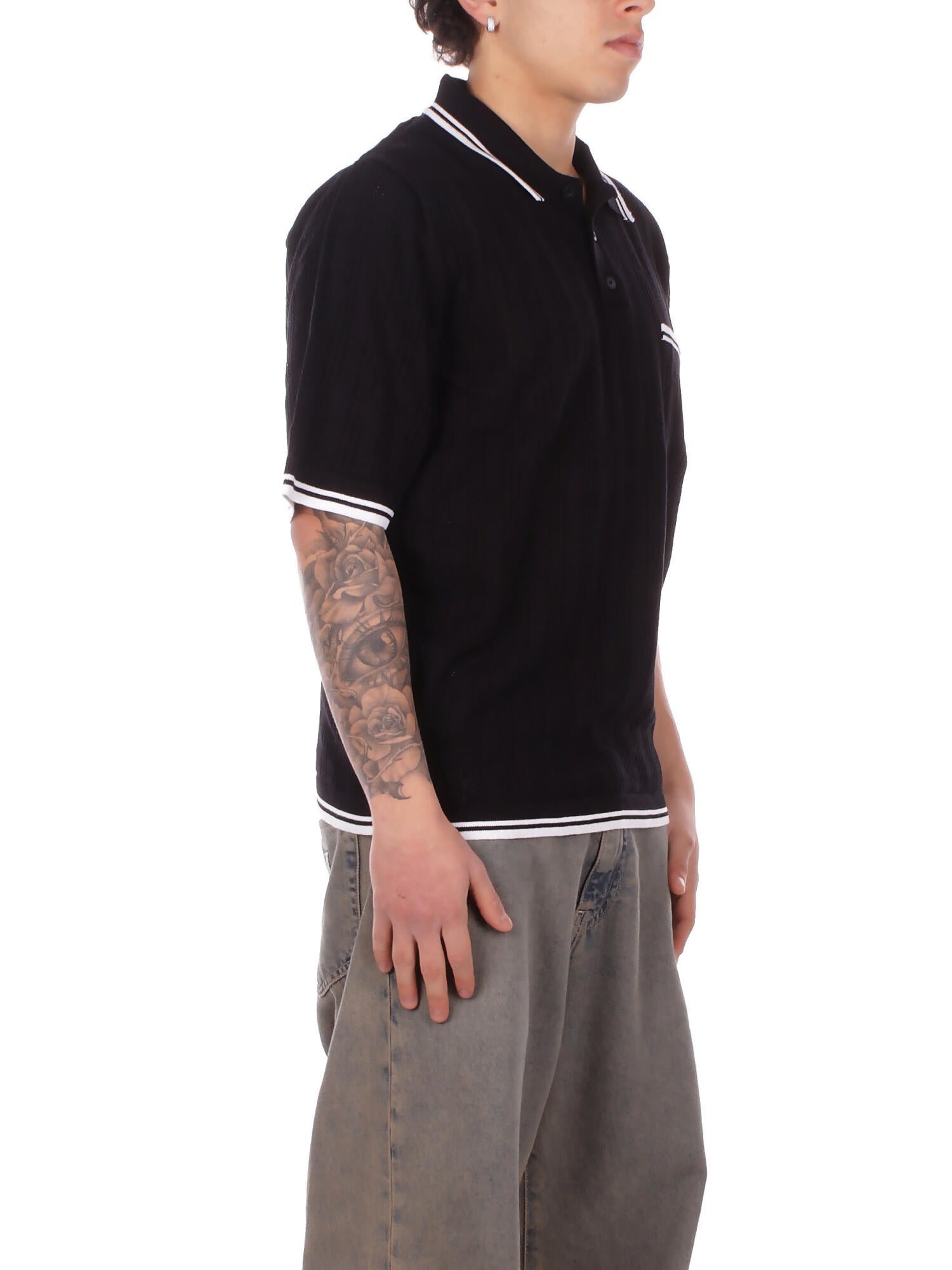 CARHARTT WIP Uomo Polo I036168 K02XX S\s ramsey polo Black