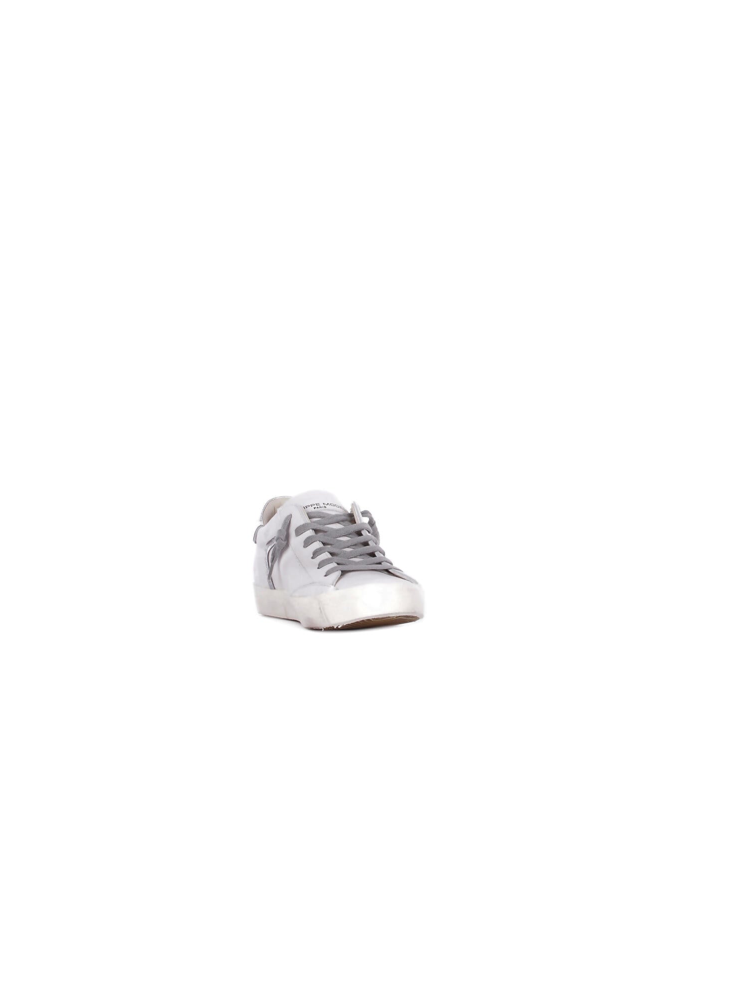 PHILIPPE MODEL PARIS Donna Sneakers PRLD VM04 Prsx low woman Bianco argento