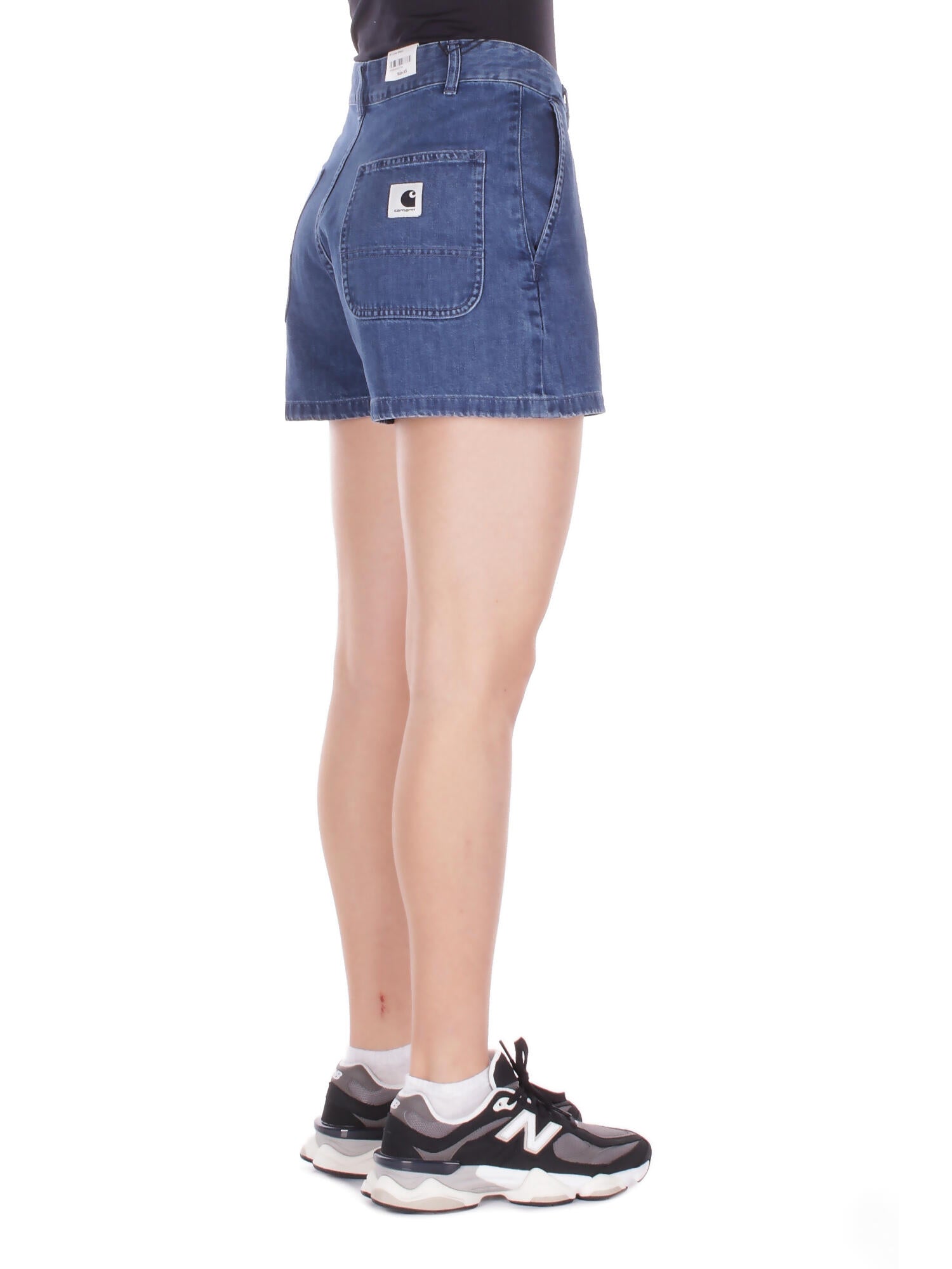 CARHARTT WIP Donna Shorts I036286 0106 W' lova short blu Stonewashed