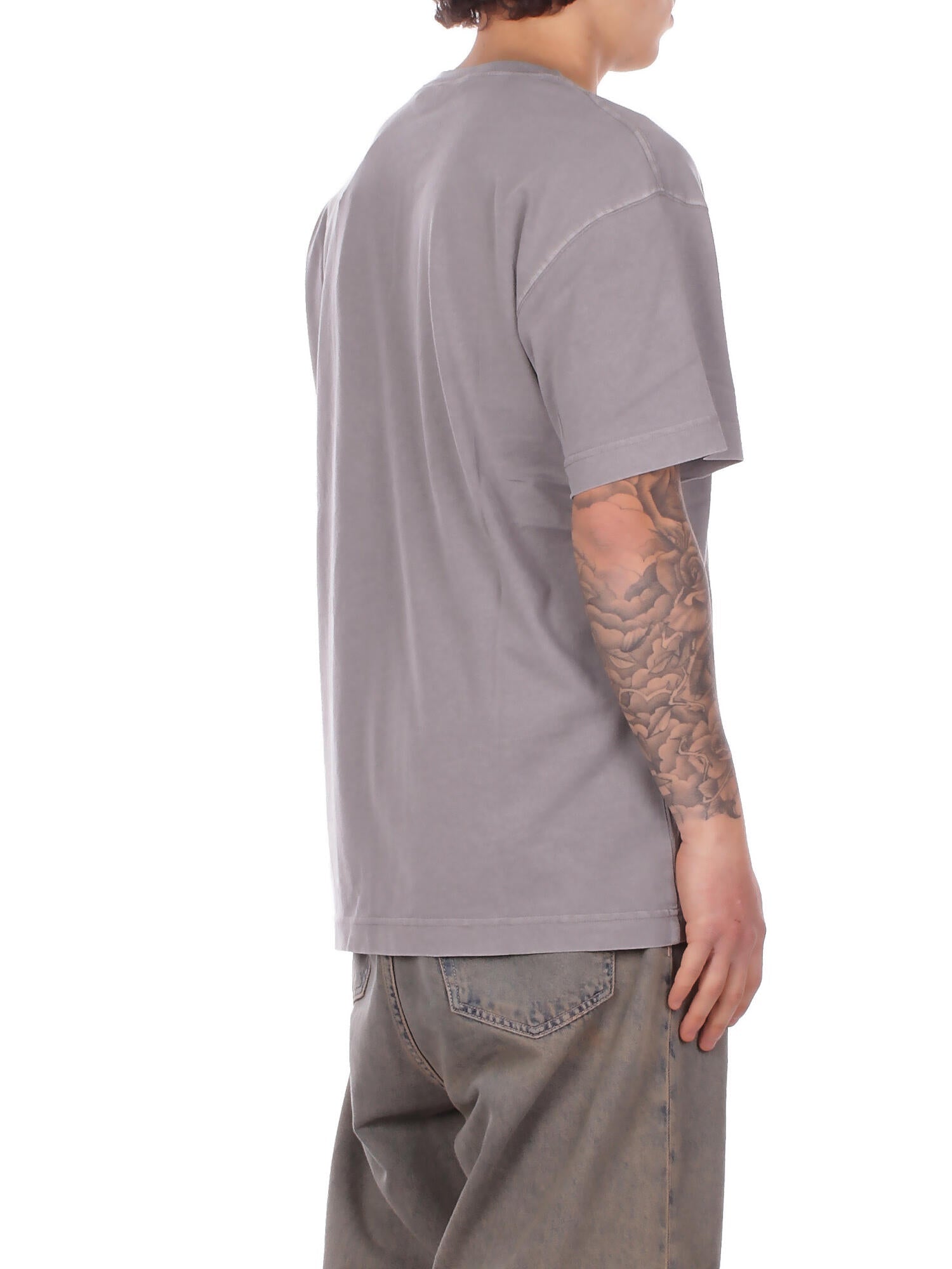 CARHARTT WIP Uomo T-shirt I029949 2LRGD S\s nelson t-shirt Grigio