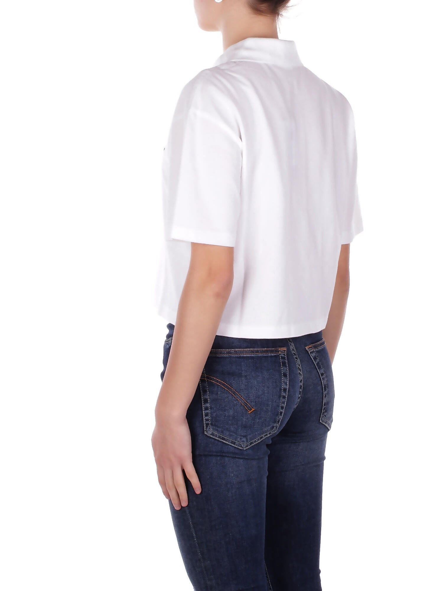CARHARTT WIP Donna Polo I034553 00AXX W' s\s carh script polo t-shi White black