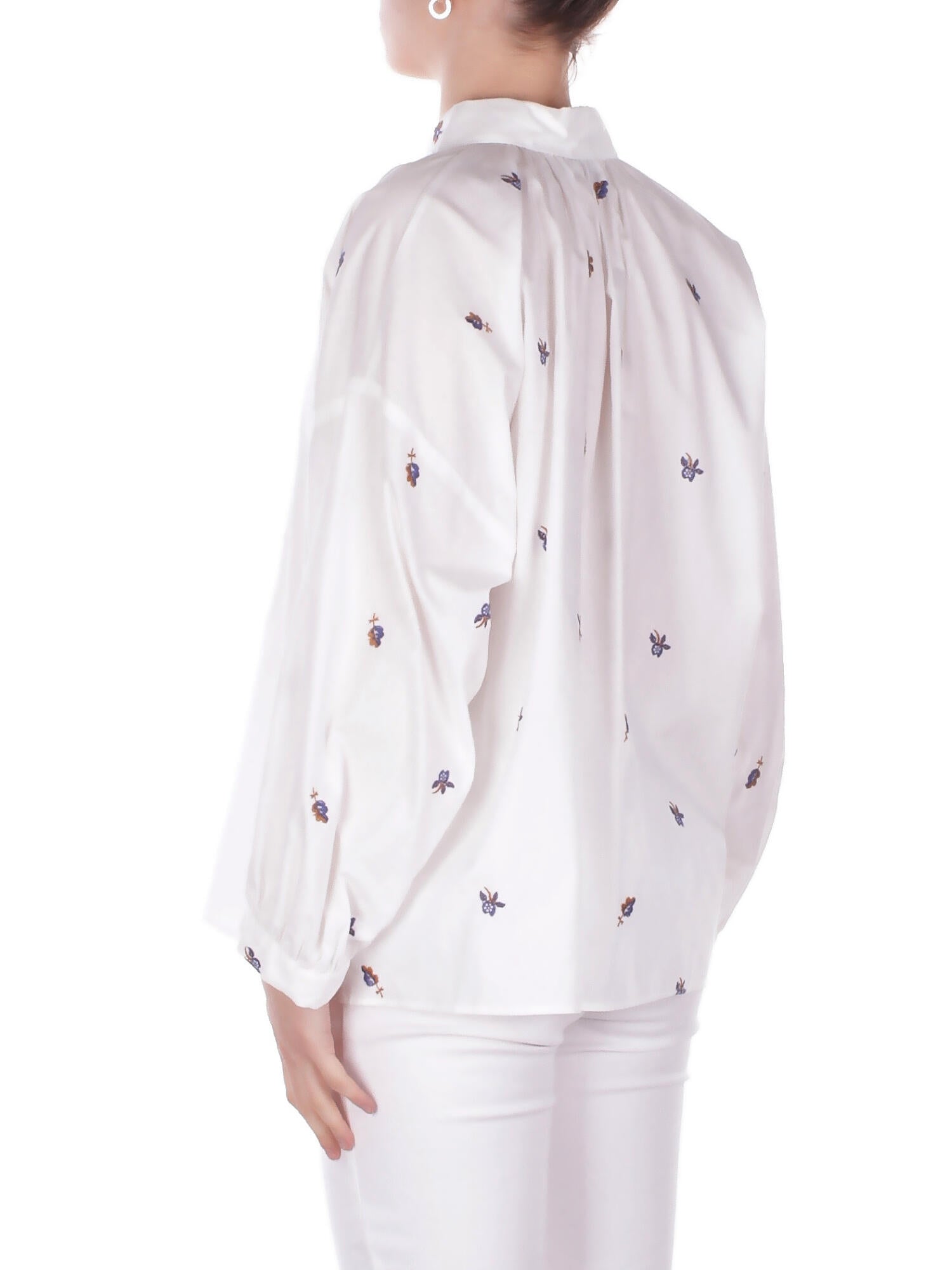 MAX MARA Donna Camicia 2615111042600 001 Wkd butterfly Bianco