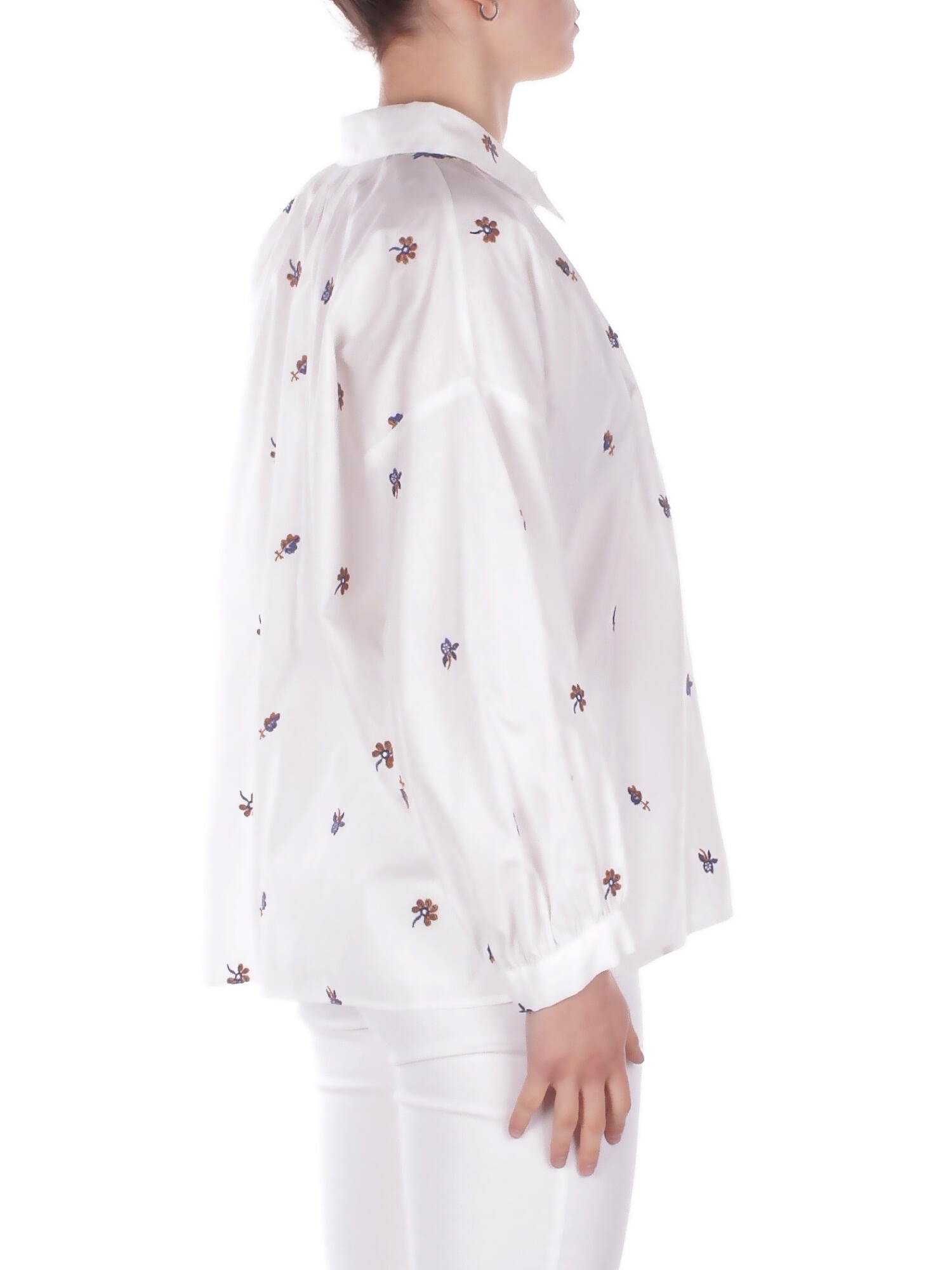 MAX MARA Donna Camicia 2615111042600 001 Wkd butterfly Bianco