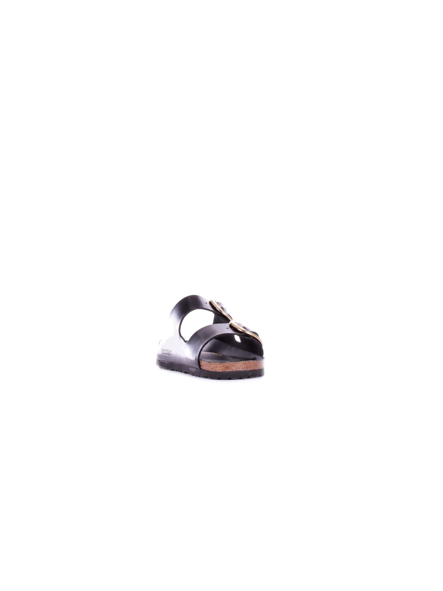 BIRKENSTOCK Unisex Sandali 1021476 BLACK Arizona big buckle hex shine Black