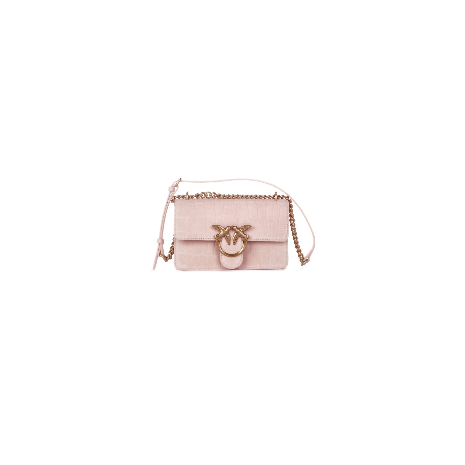PINKO Donna Borsa 100074A2YW A28Q Love one mini dc cocco Pink