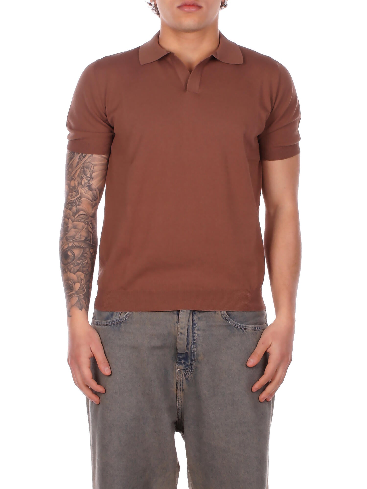TAGLIATORE Uomo Polo KEITHGSE2601 168 Marrone