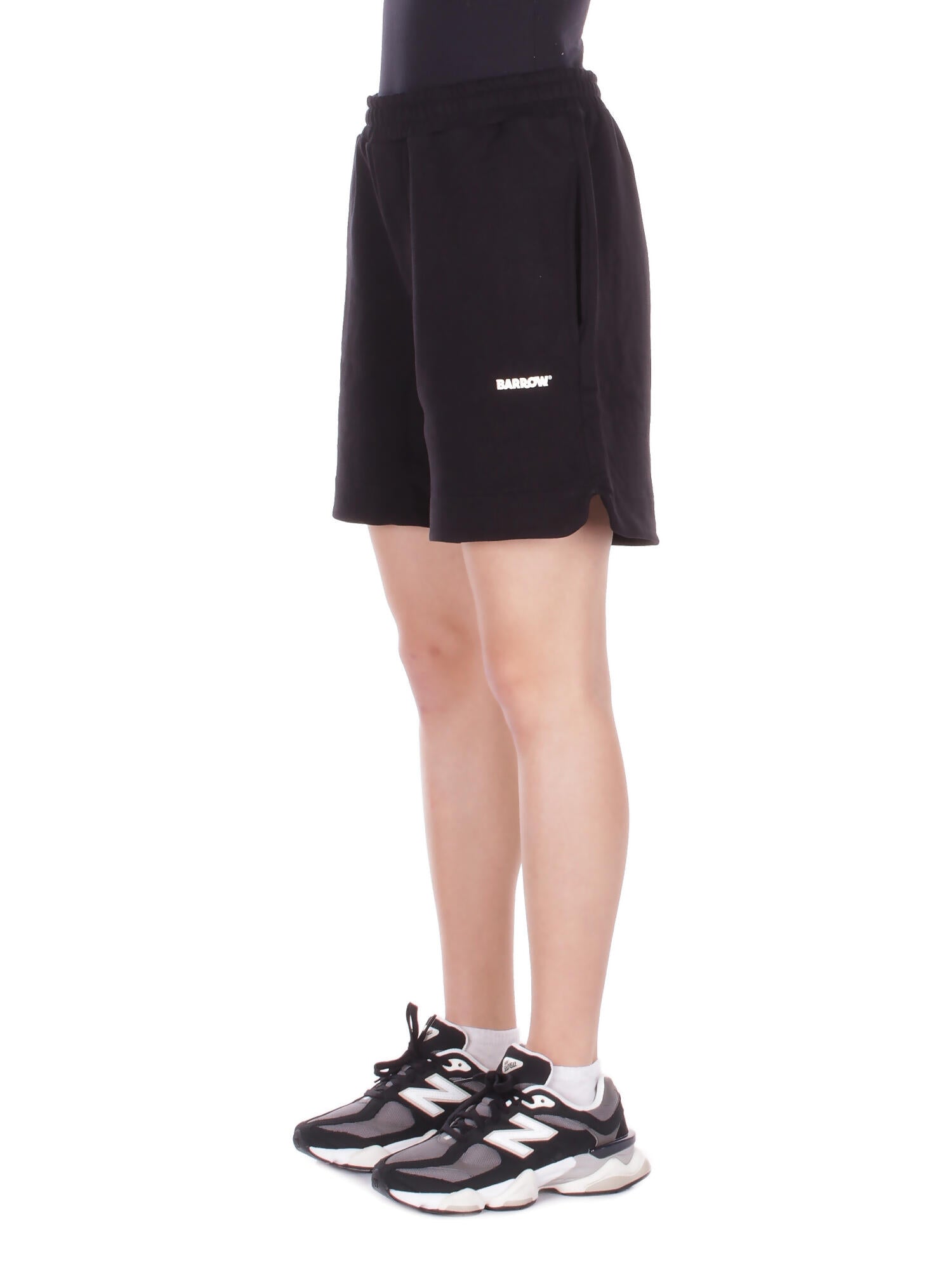 BARROW Unisex Shorts S6BWUABE009 110 Sweatshorts Nero