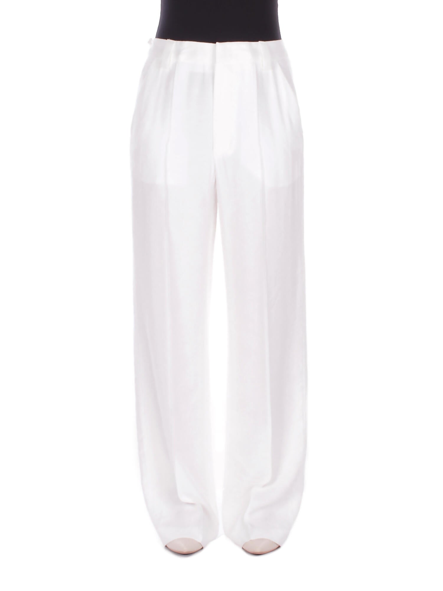 DONDUP Donna Pantalone DP883IF0049D 001 Pantalone wide leg chino abby Latte
