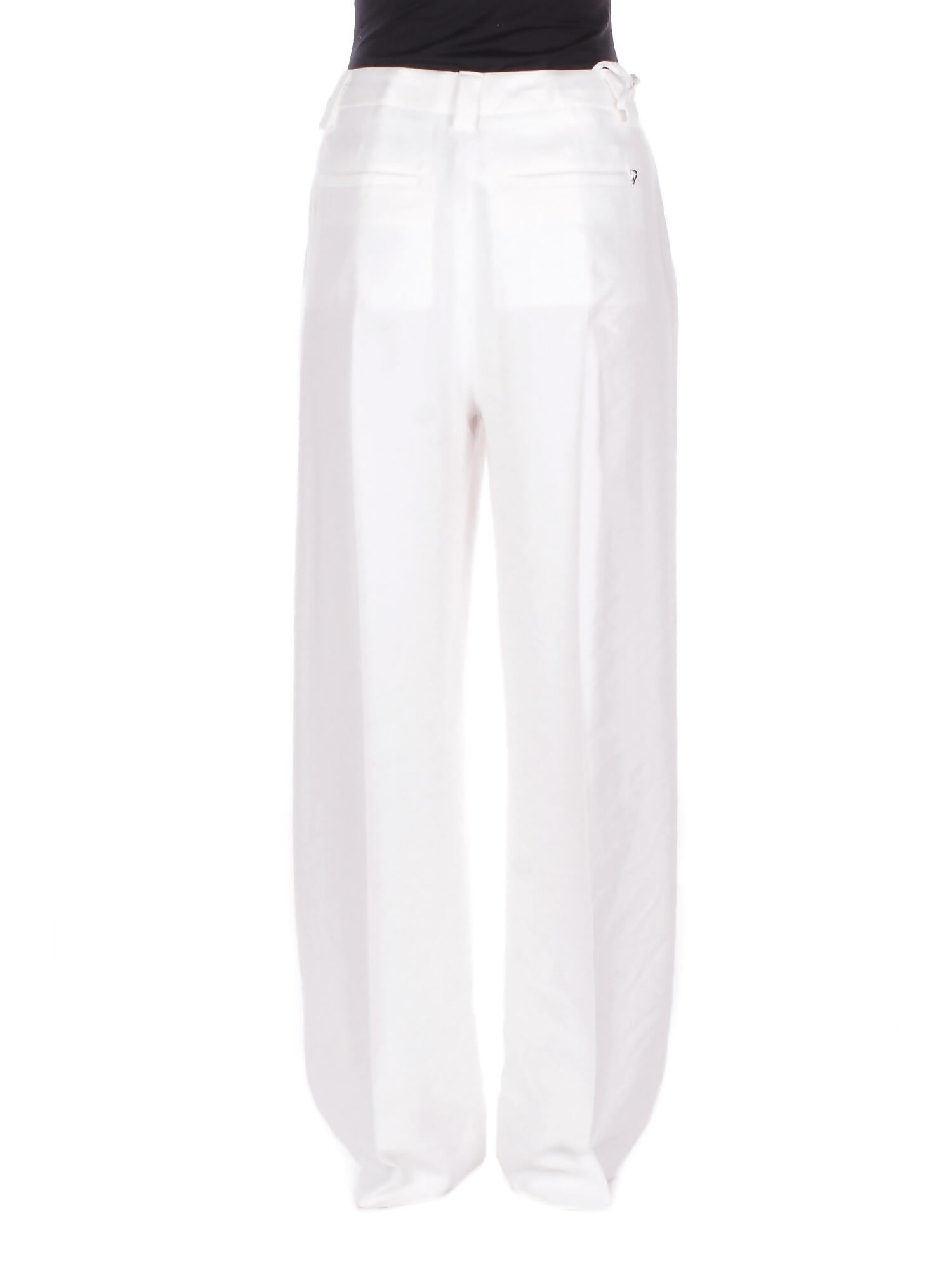 DONDUP Donna Pantalone DP883IF0049D 001 Pantalone wide leg chino abby Latte