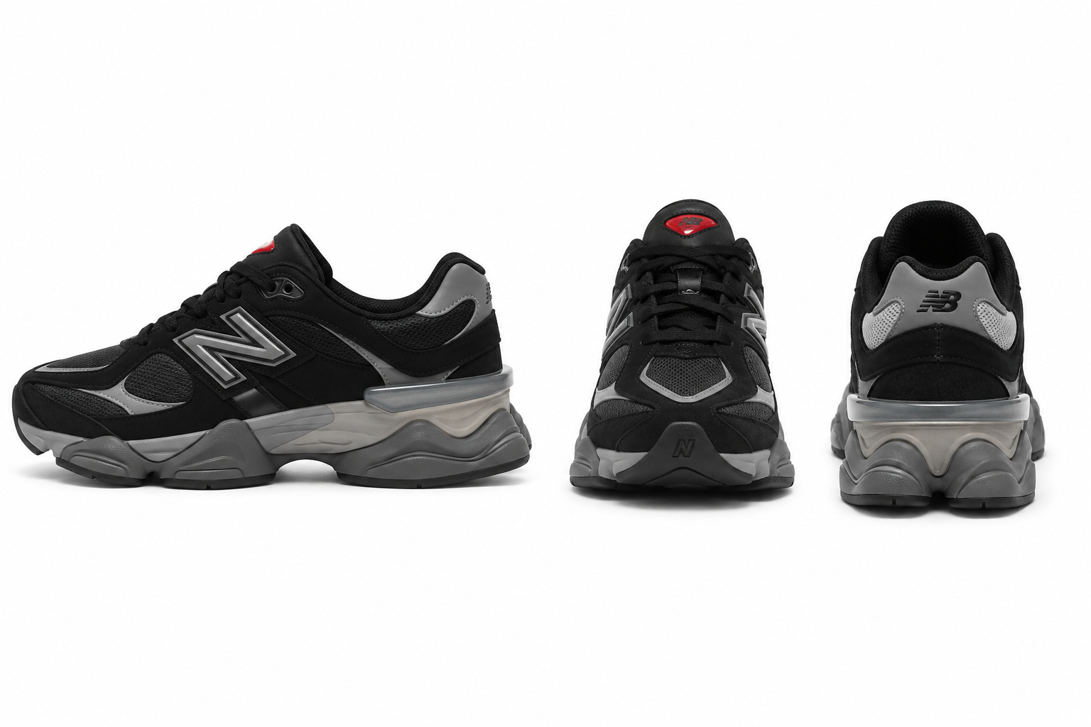 Sneakers NEW BALANCE Unisex Junior GC9060 BK 9060 in Nero