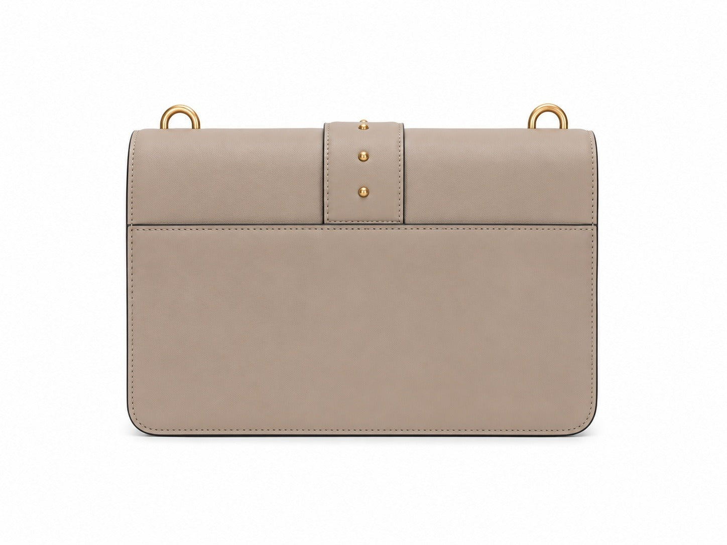 Borsa da Donna PINKO 107070 A0F1 I49Q Ove One Classic con Nuova Fibbia, Colore Grigio