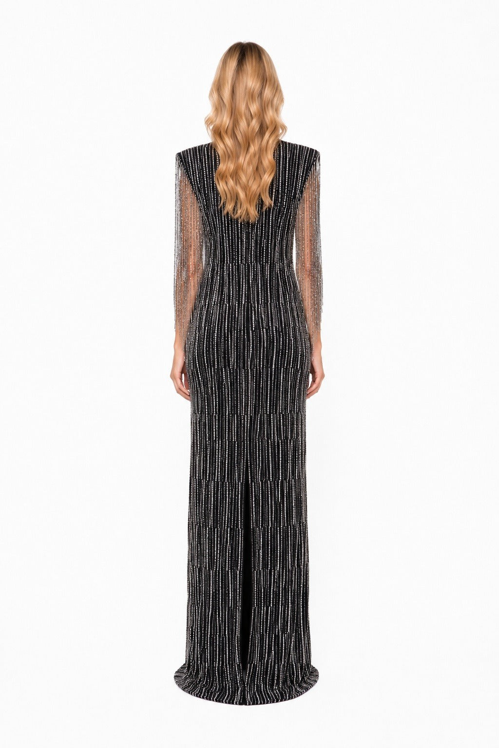 Abito da Donna Elegante PINKO 107786 A3O5 ZI4 Alfa in Tulle Ricamato Nero