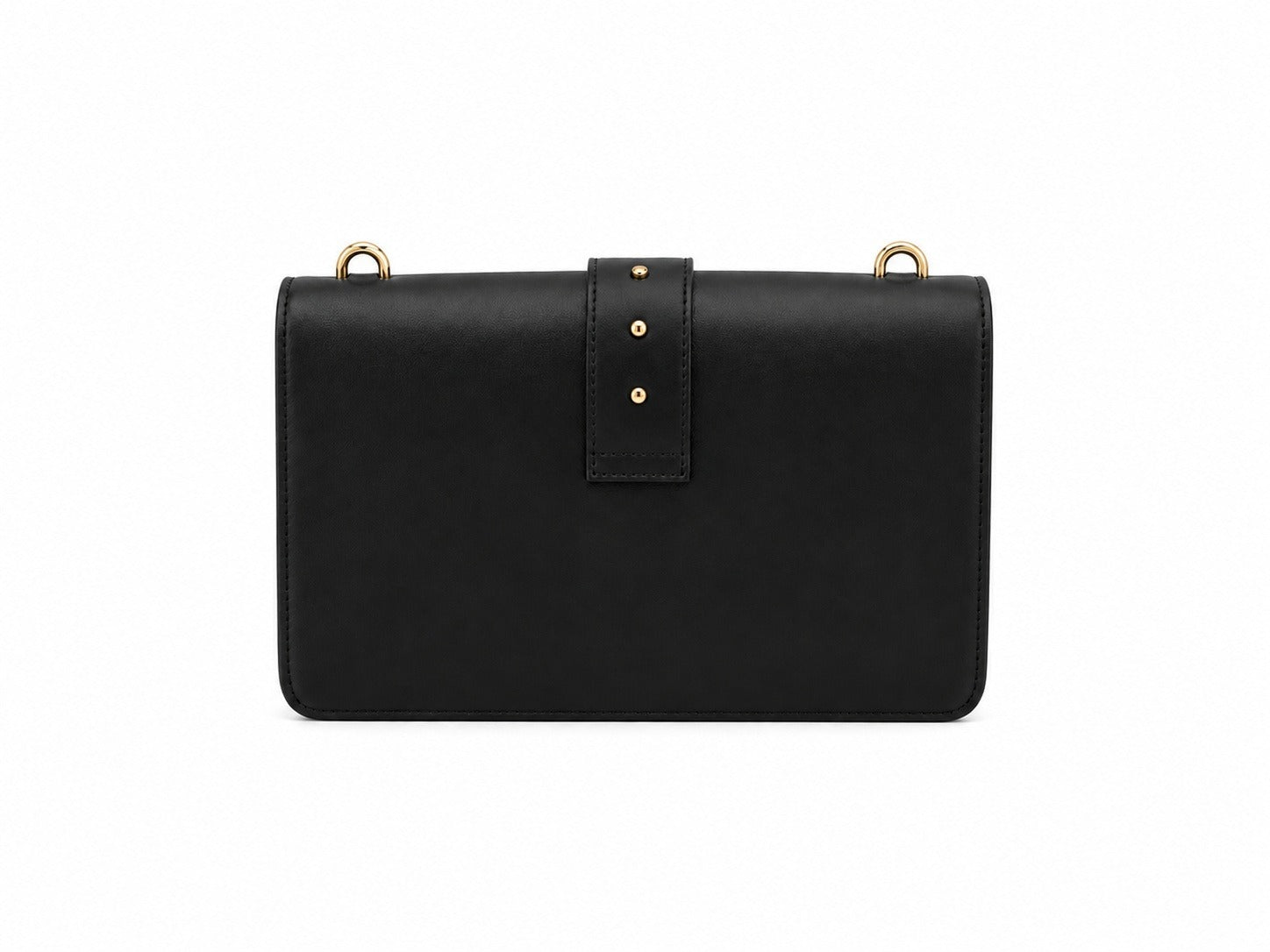 Borsa da Donna PINKO Love One Classic Small Nero Oro