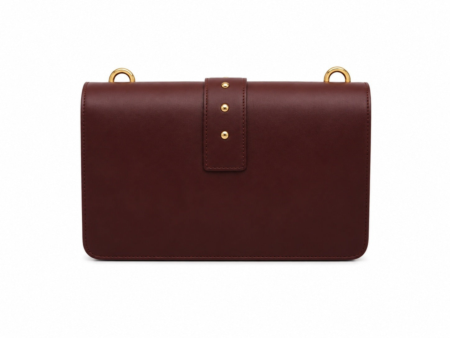 PINKO Borsa Love One Classic St. Small Borgogna