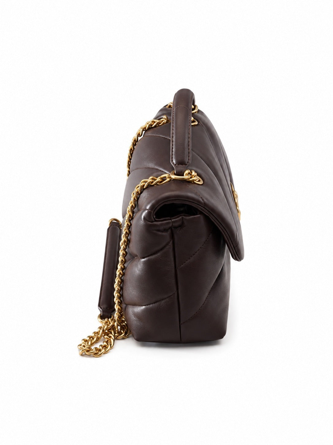 Borsa da Donna PINKO 107057 A0F2 M12Q Puff Classic New Bucle in Marrone