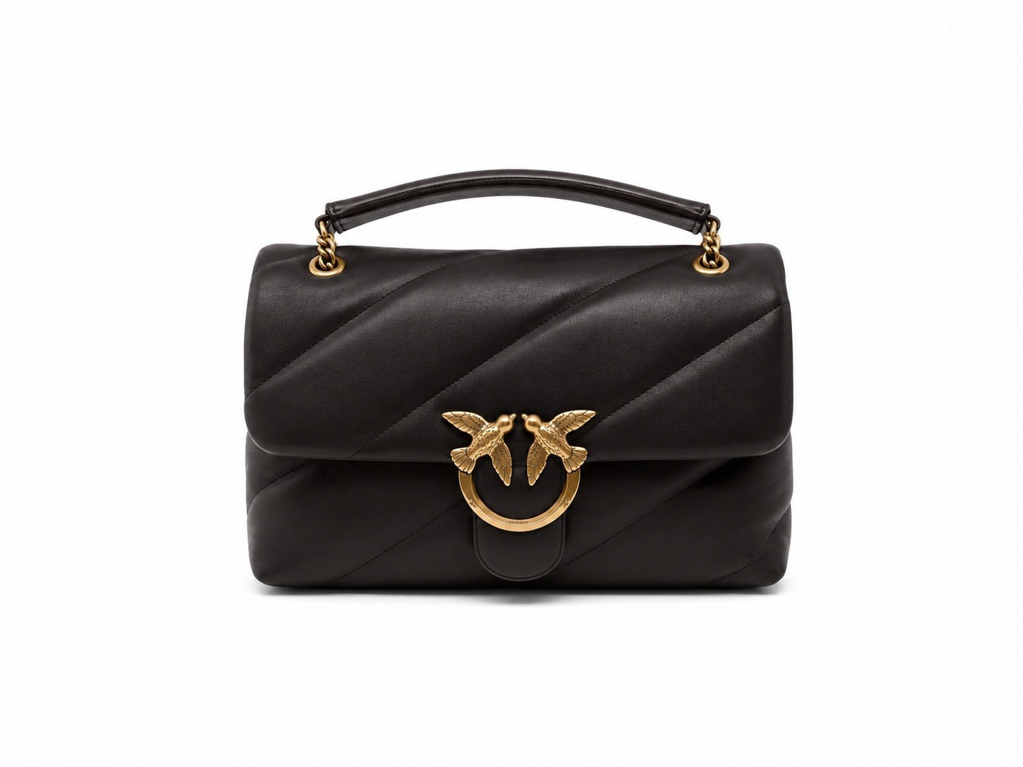 Borsa da Donna PINKO Love Puff Classic CL Sheep Marrone