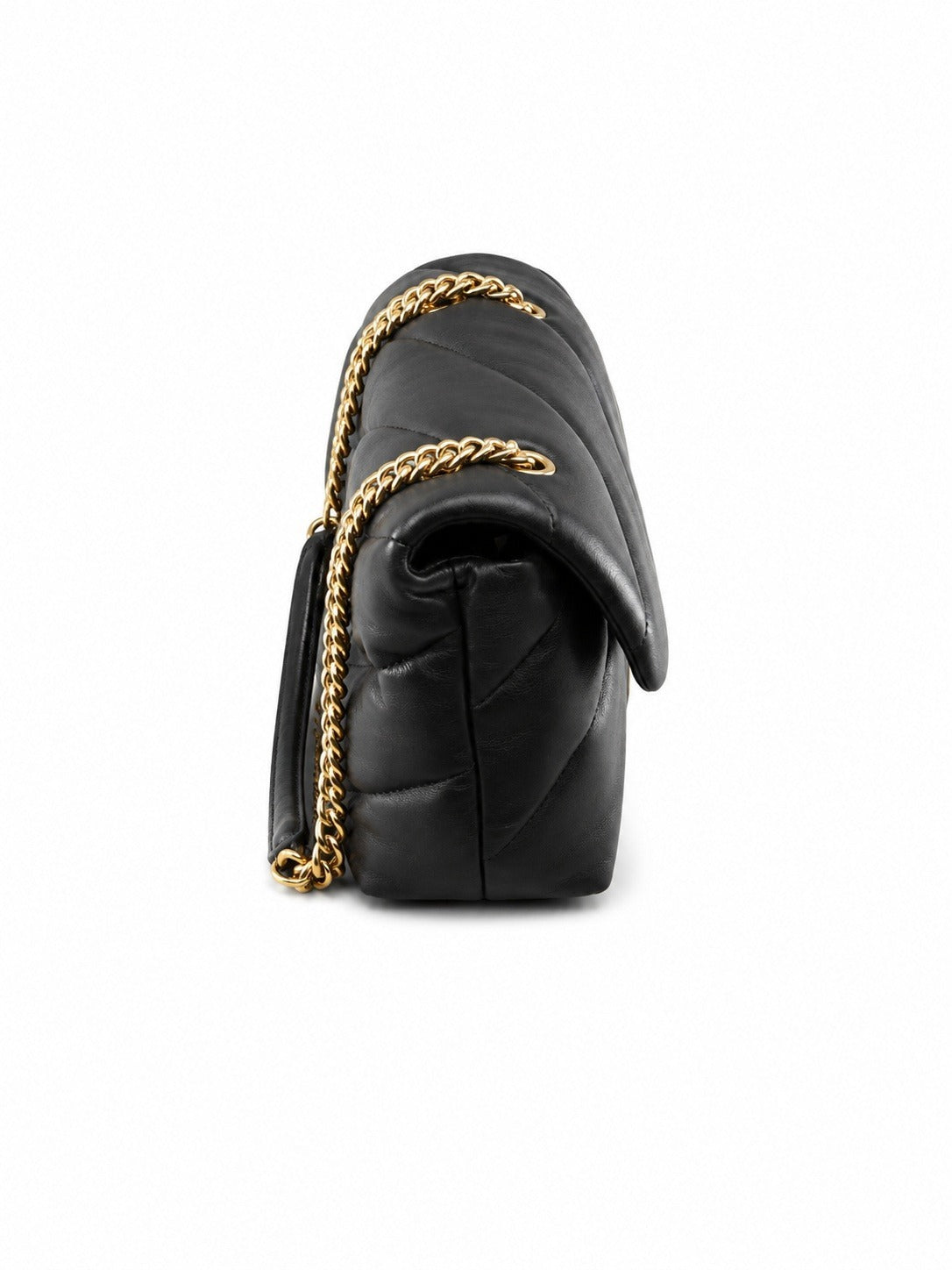 Borsa PINKO Donna Love Puff Classic Small in Nero e Oro