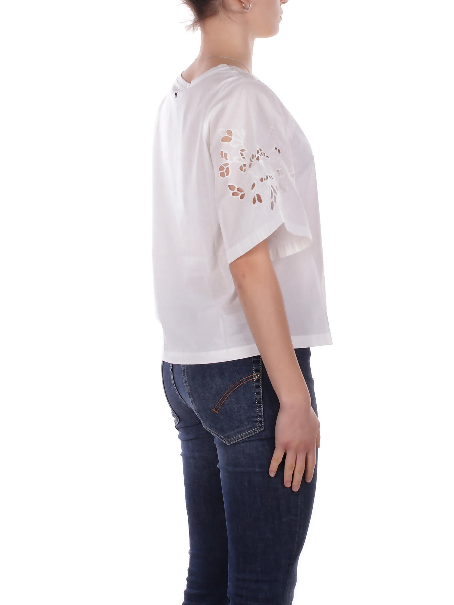 MAX MARA Donna Blusa 2615941102600 001 Wkd targa White