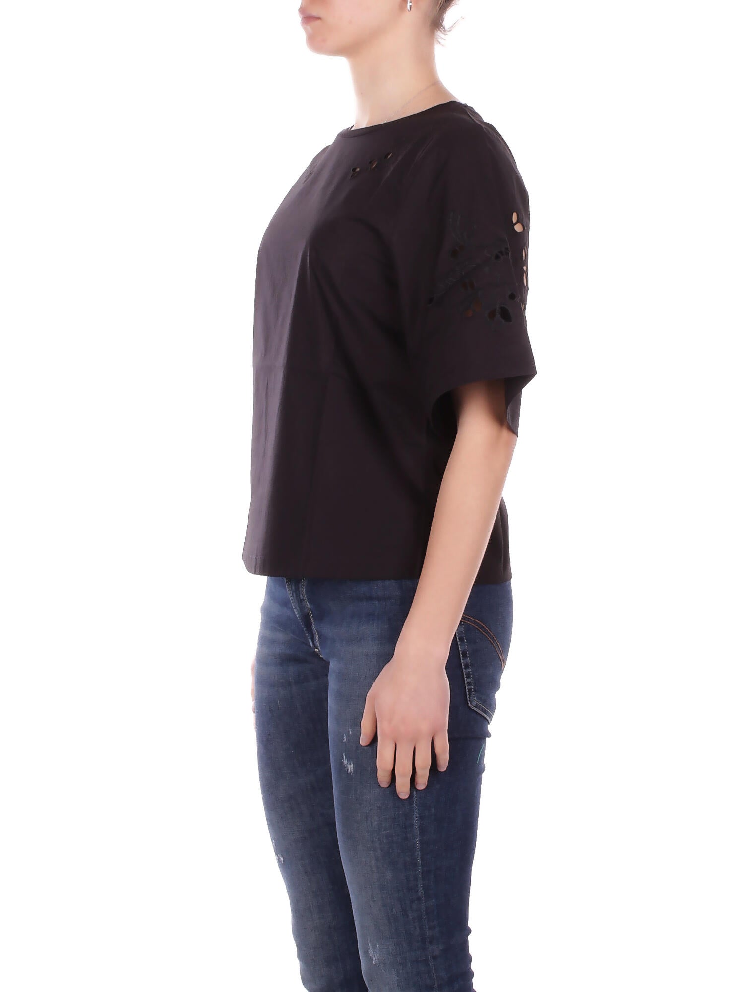 MAX MARA Donna Blusa 2615941102600 002 Wkd targa Nero