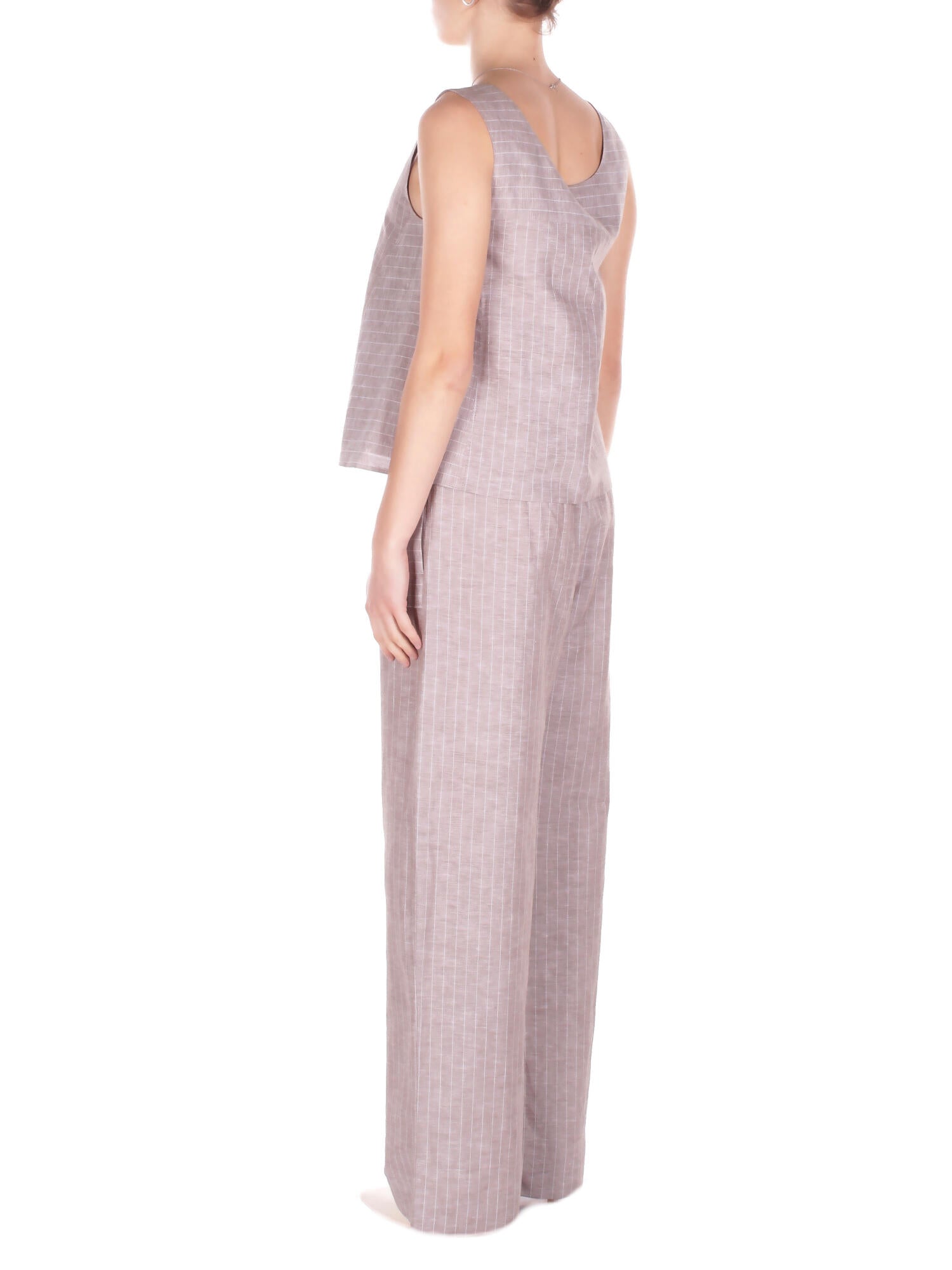 MAX MARA Donna Pantalone 2616131018600 004 Mml fauna Gessato