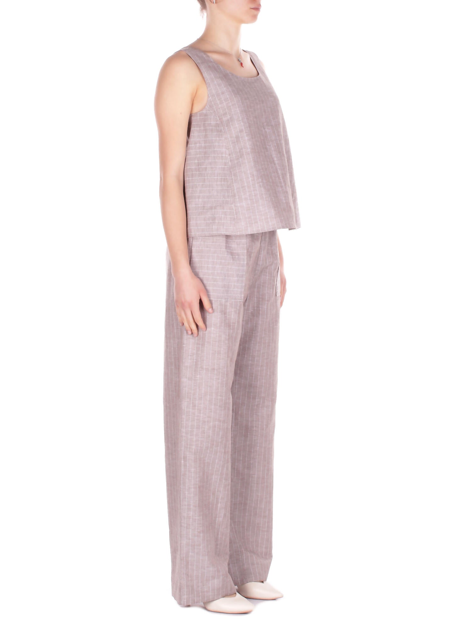 MAX MARA Donna Canotta 2616161018600 004 Mml caliga Gessato