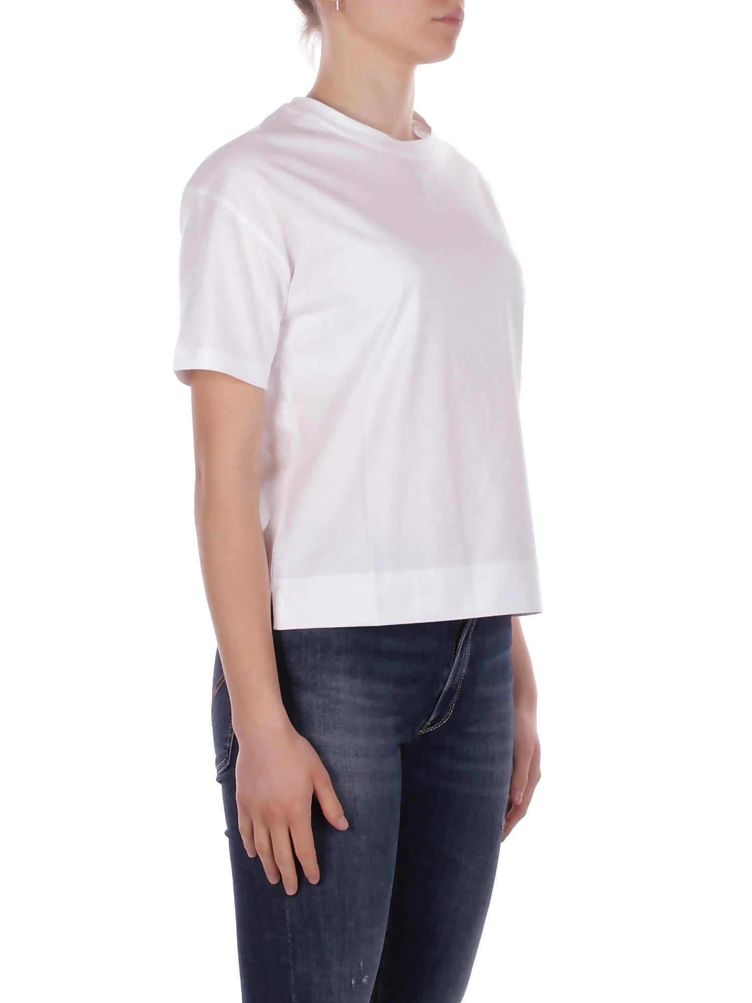 FAY Donna T-shirt NPWB2526610 ZEMB001 T-shirt m\c Bianco
