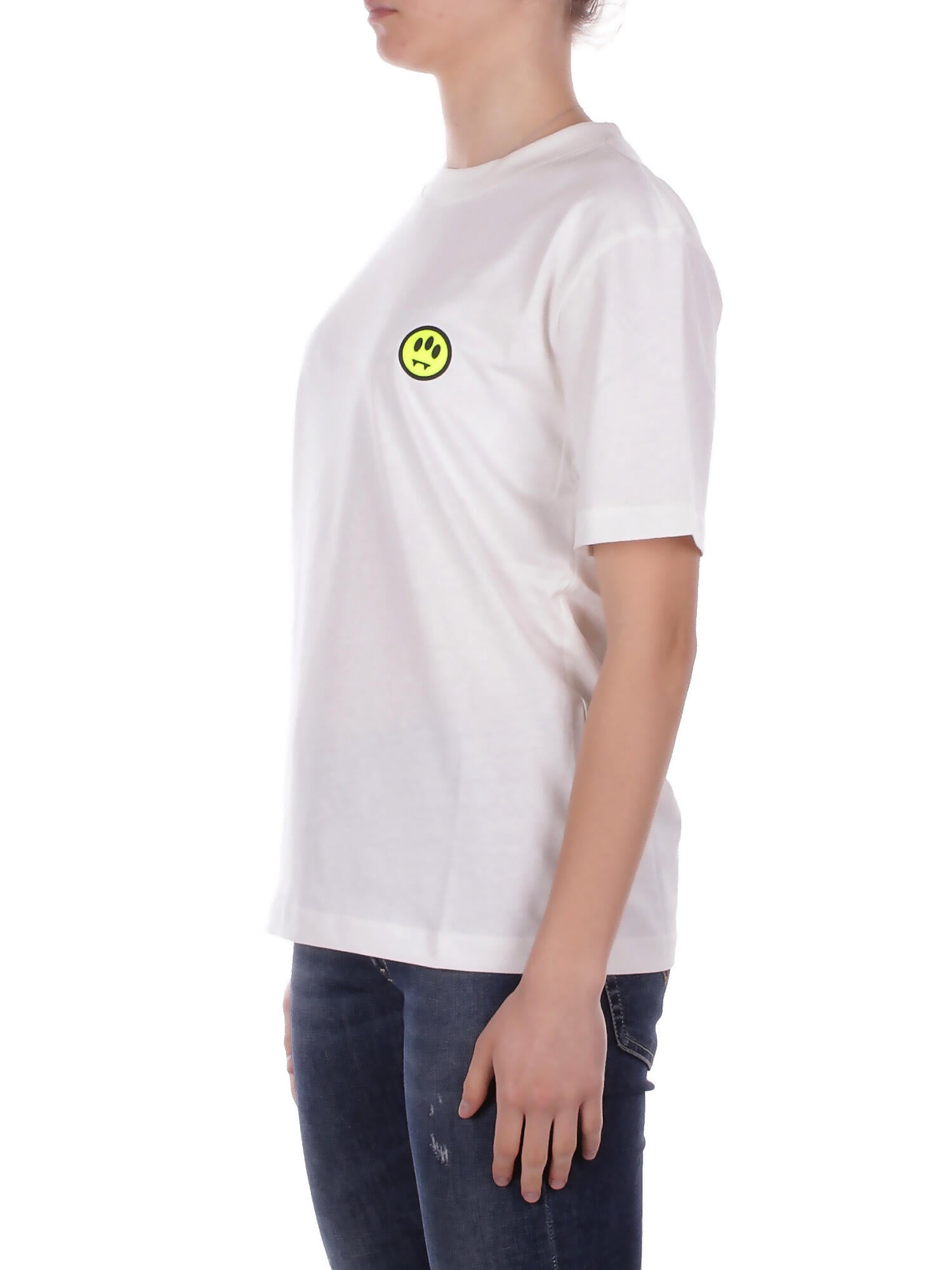 BARROW Unisex T-shirt S6BWUATH003 412 Jersey t-shirt Panna