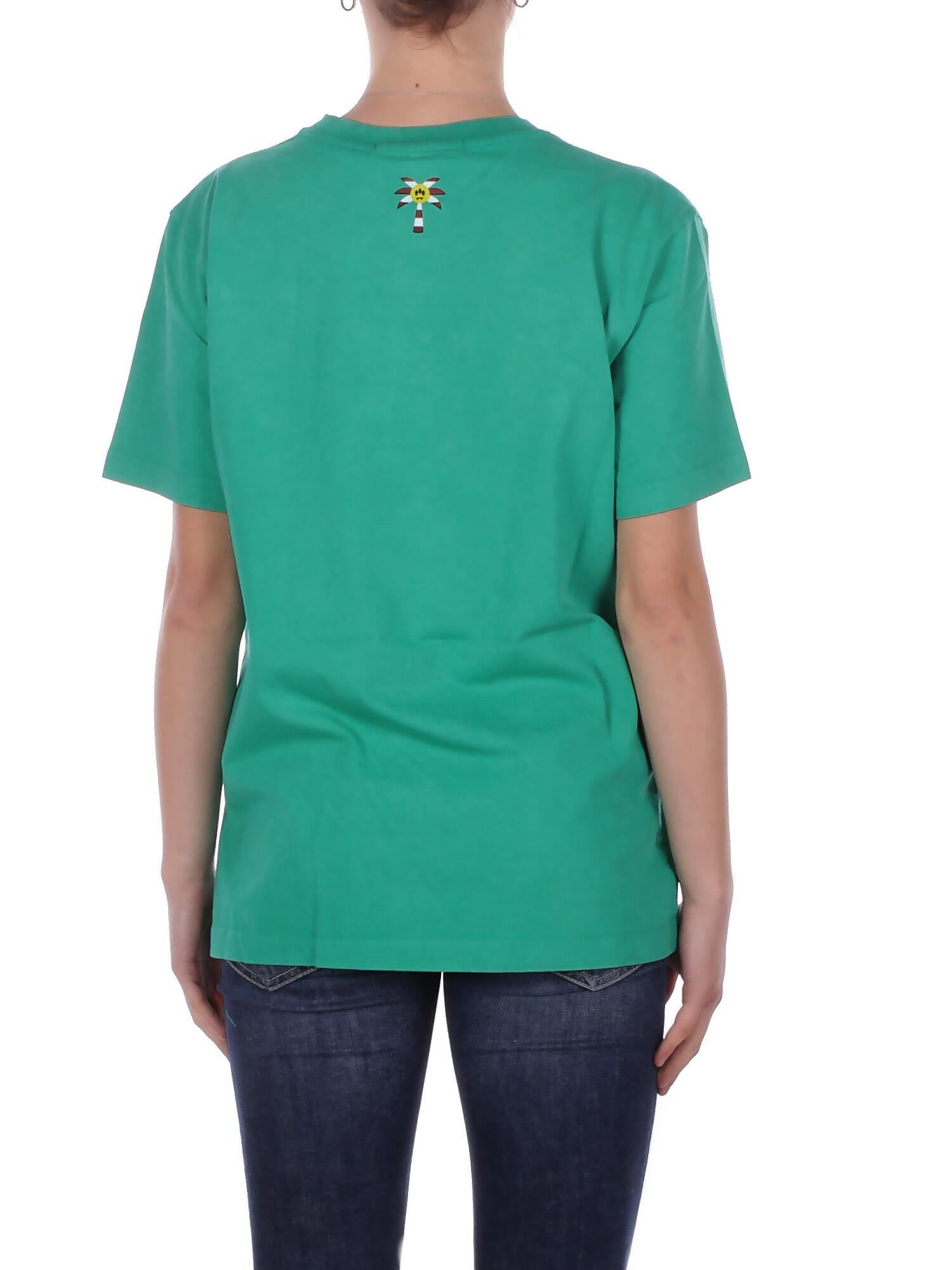 BARROW Unisex T-shirt S6BWUATH019 080 Jersey t-shirt Verde