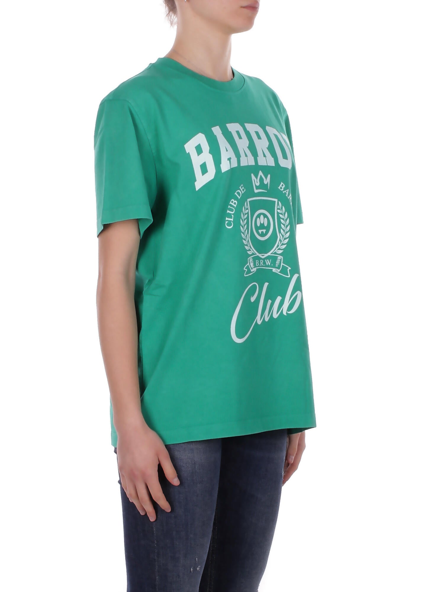 BARROW Unisex T-shirt S6BWUATH019 080 Jersey t-shirt Verde