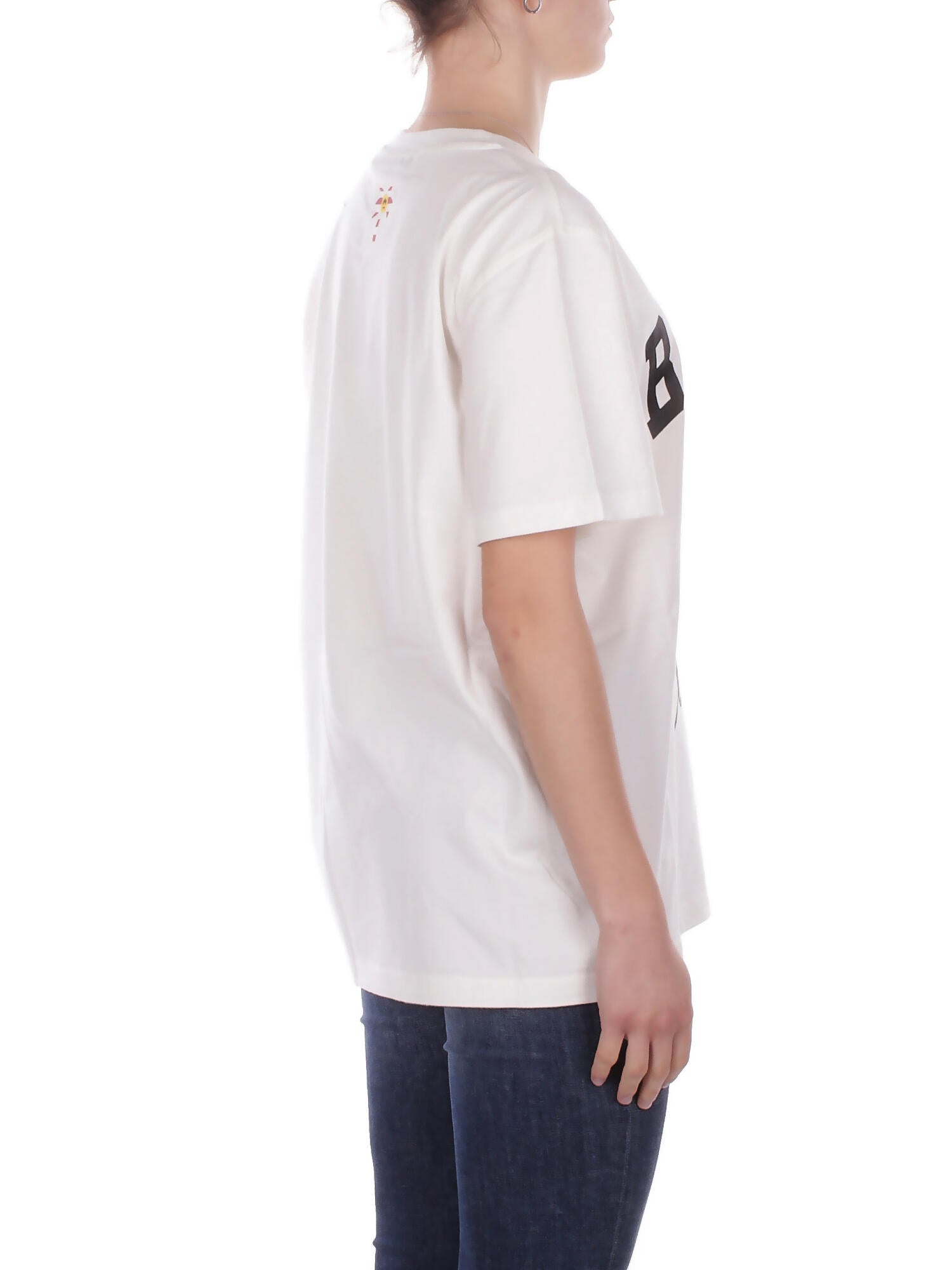 BARROW Unisex T-shirt S6BWUATH019 412 Jersey t-shirt Panna