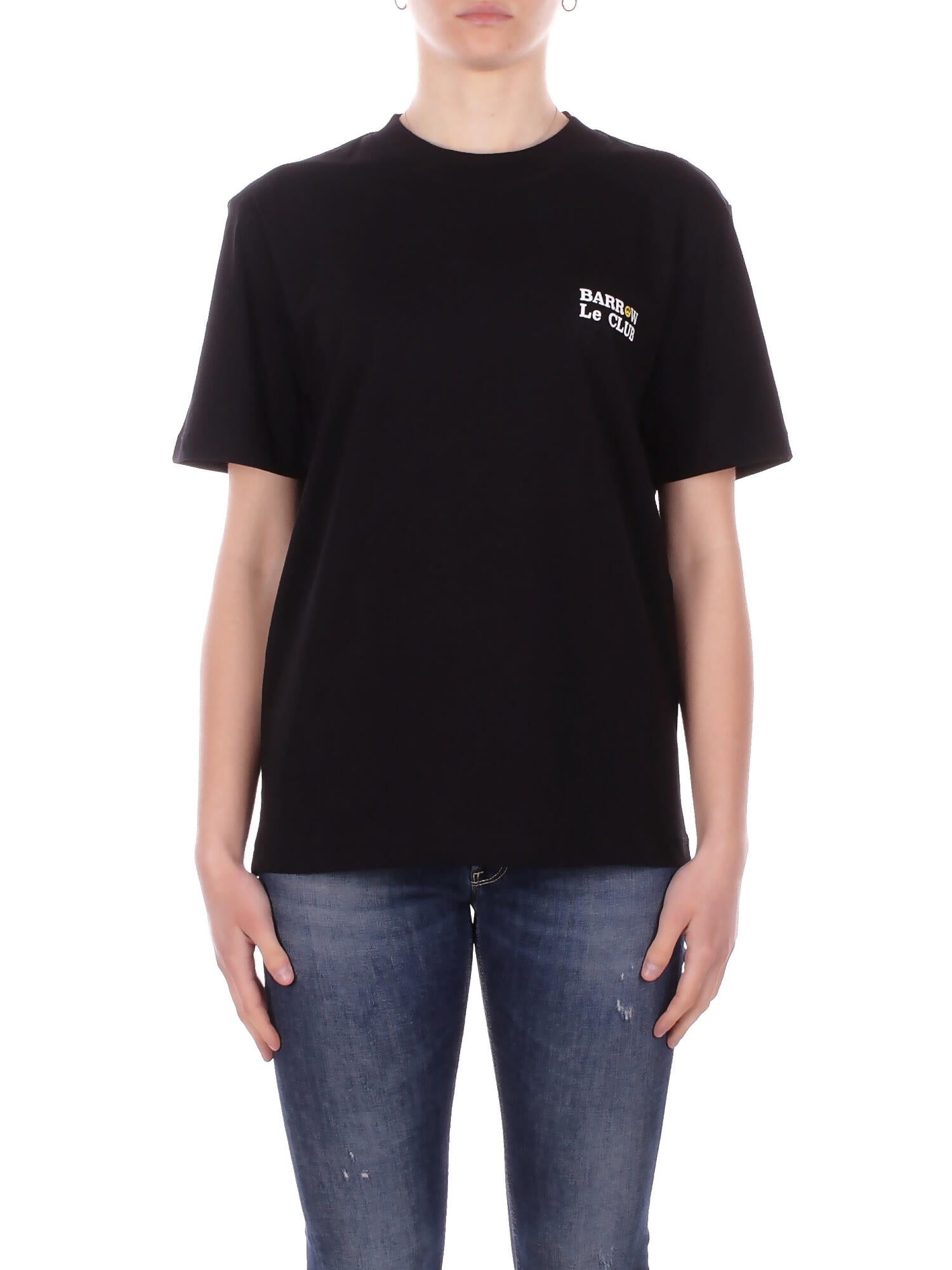 BARROW Unisex T-shirt S6BWUATH087 110 Jersey t-shirt Nero