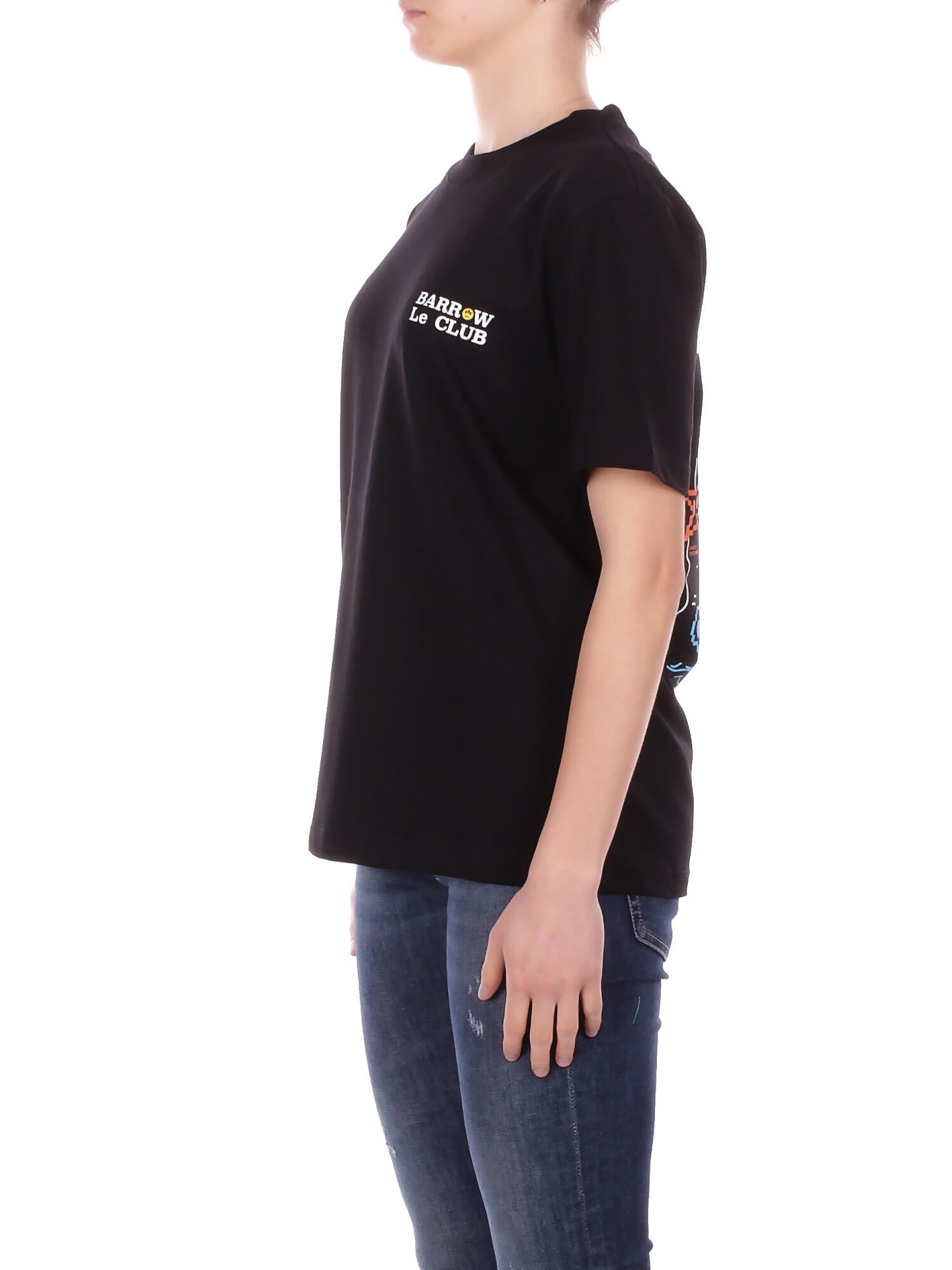 BARROW Unisex T-shirt S6BWUATH087 110 Jersey t-shirt Nero