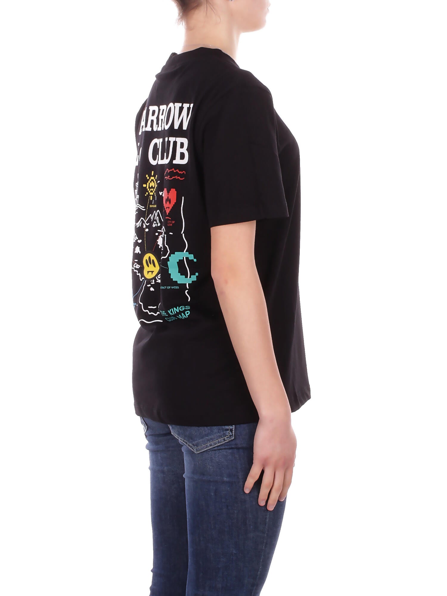 BARROW Unisex T-shirt S6BWUATH087 110 Jersey t-shirt Nero