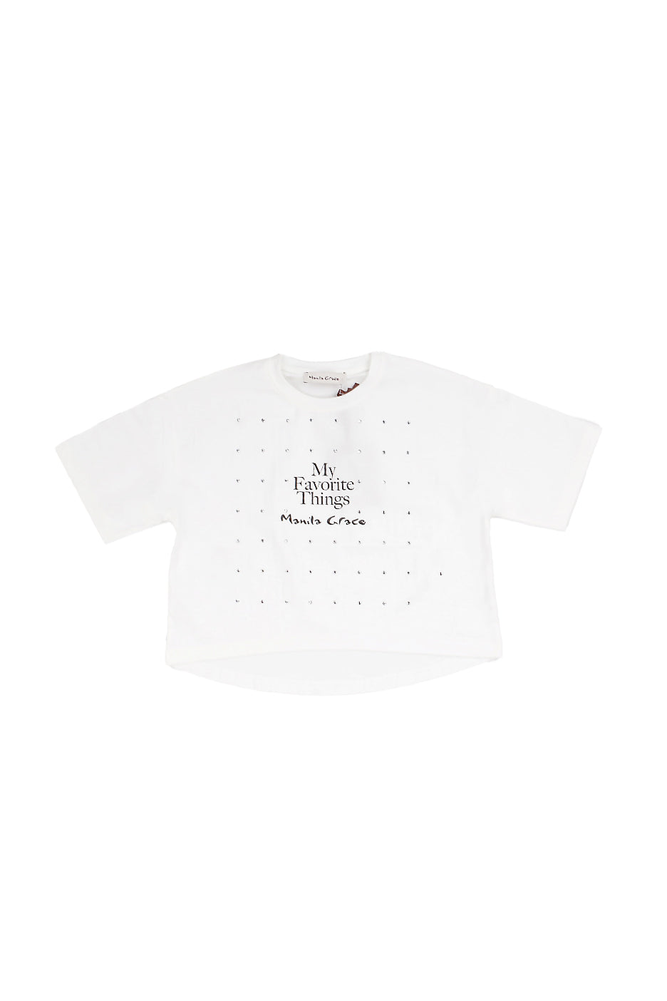 MANILA GRACE Bambina T-shirt M3362TS26 MA428 T-shirt Latte