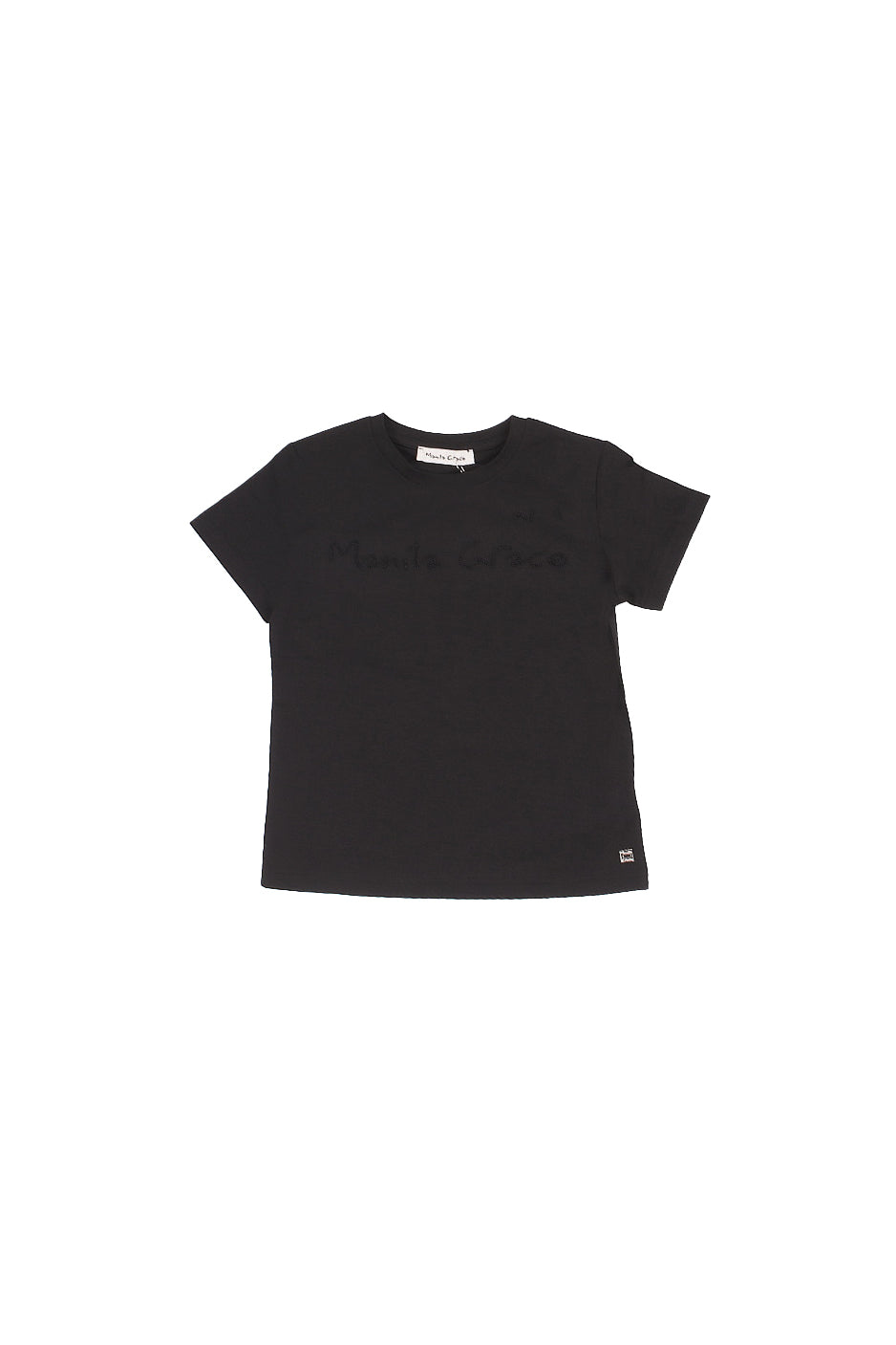 MANILA GRACE Bambina T-shirt M3364TS26 MA001 T-shirt Nero