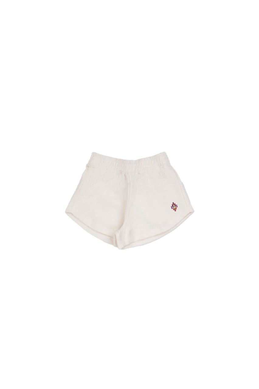 MARCELO BURLON COUNTY OF MILAN Bambina Bermuda S6CMJGSH081 412 Sweetshorts girl Coconut