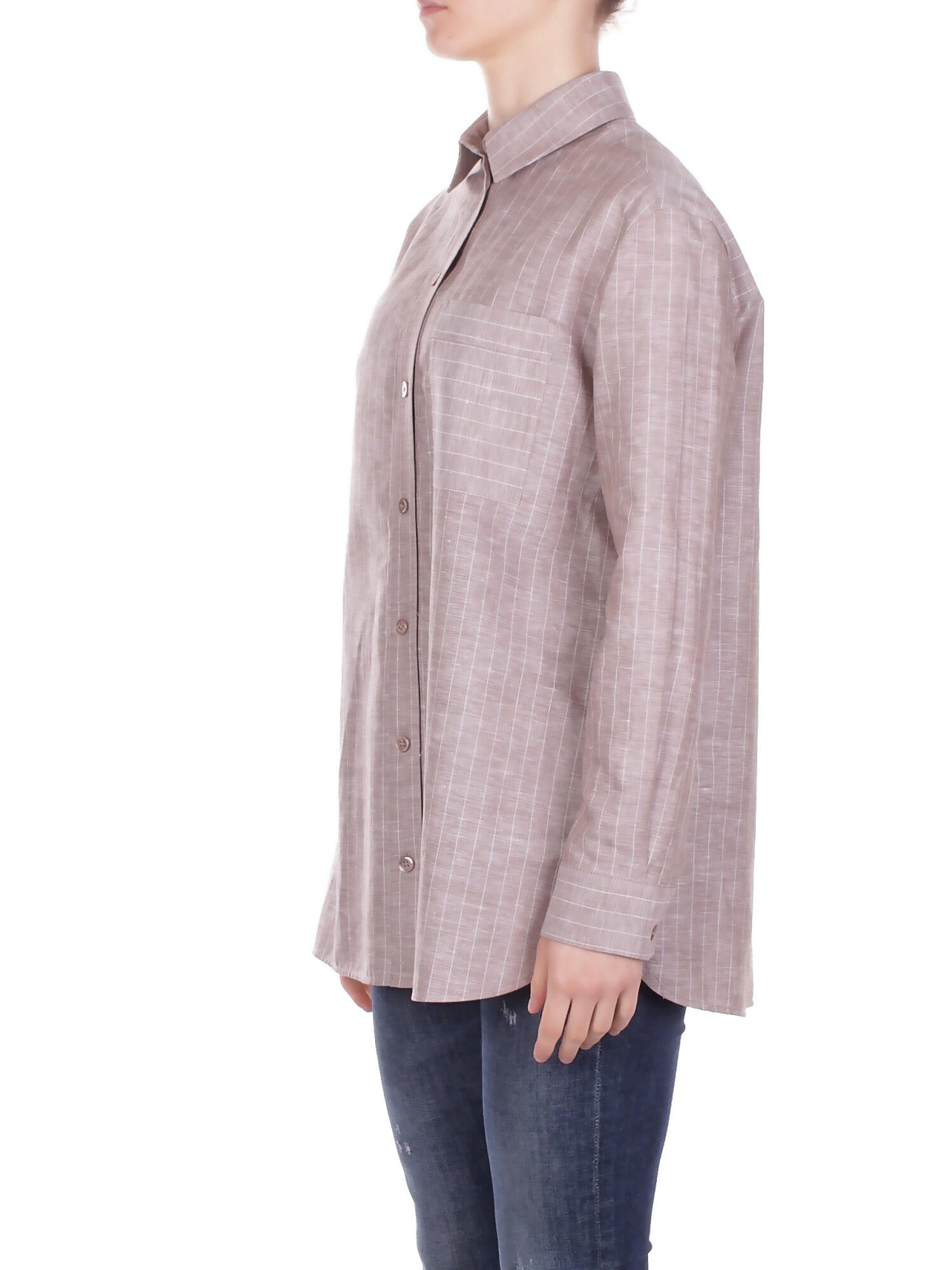 MAX MARA Donna Camicia 2616111018600 004 Mml ululo Gessato