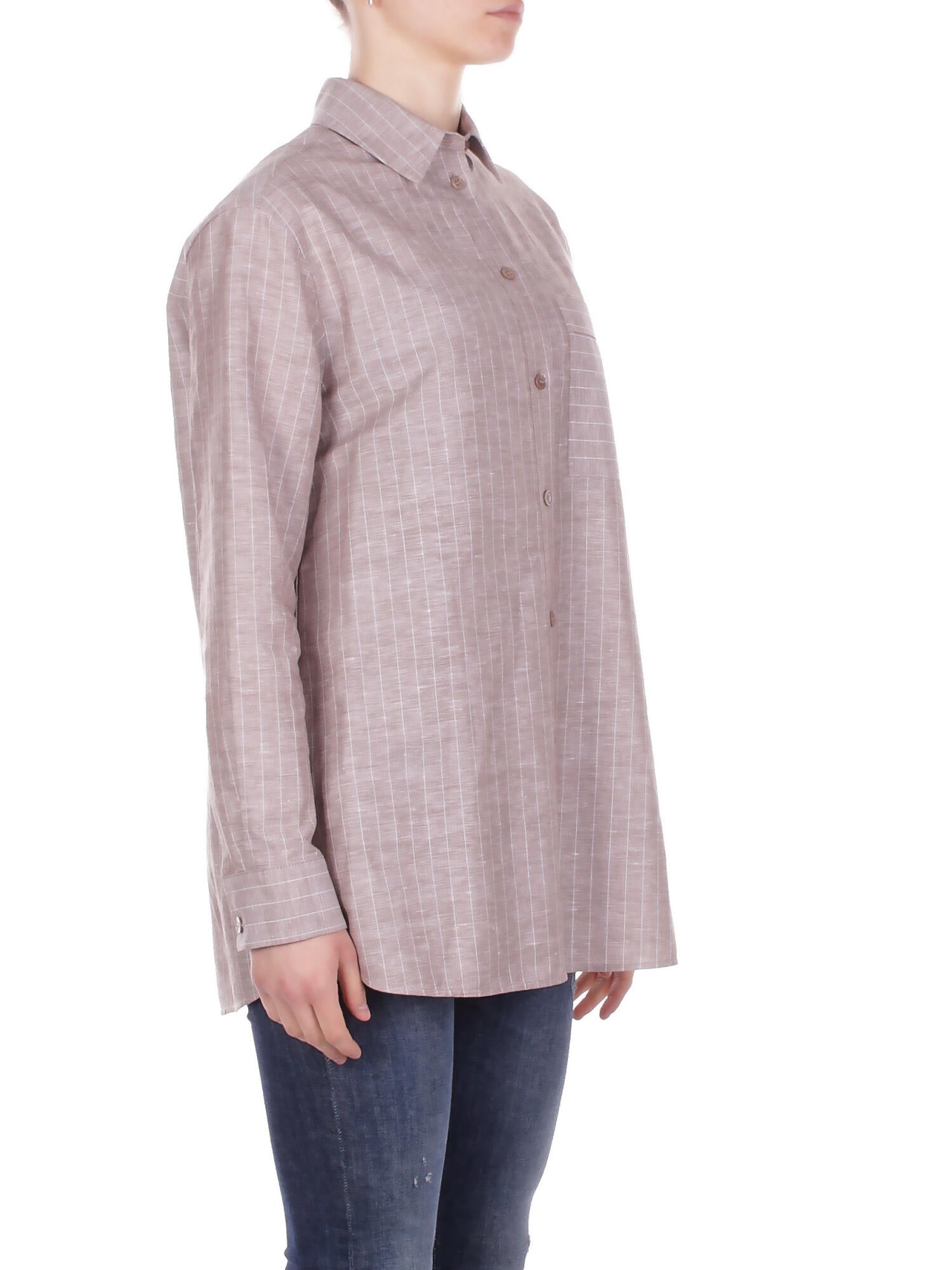 MAX MARA Donna Camicia 2616111018600 004 Mml ululo Gessato