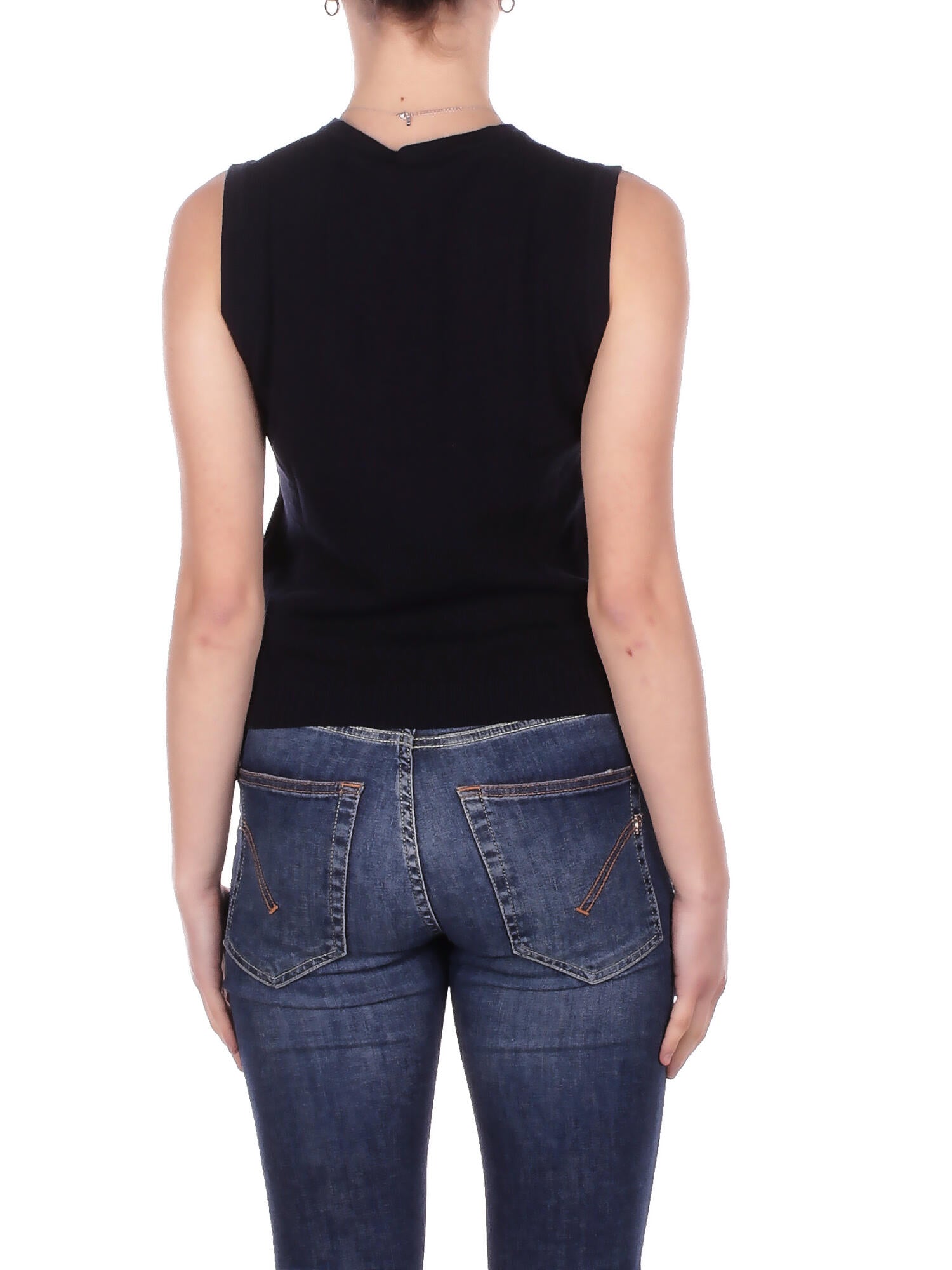 MAX MARA Donna Canotta 2616361117600 005 Mml carta Blu navy